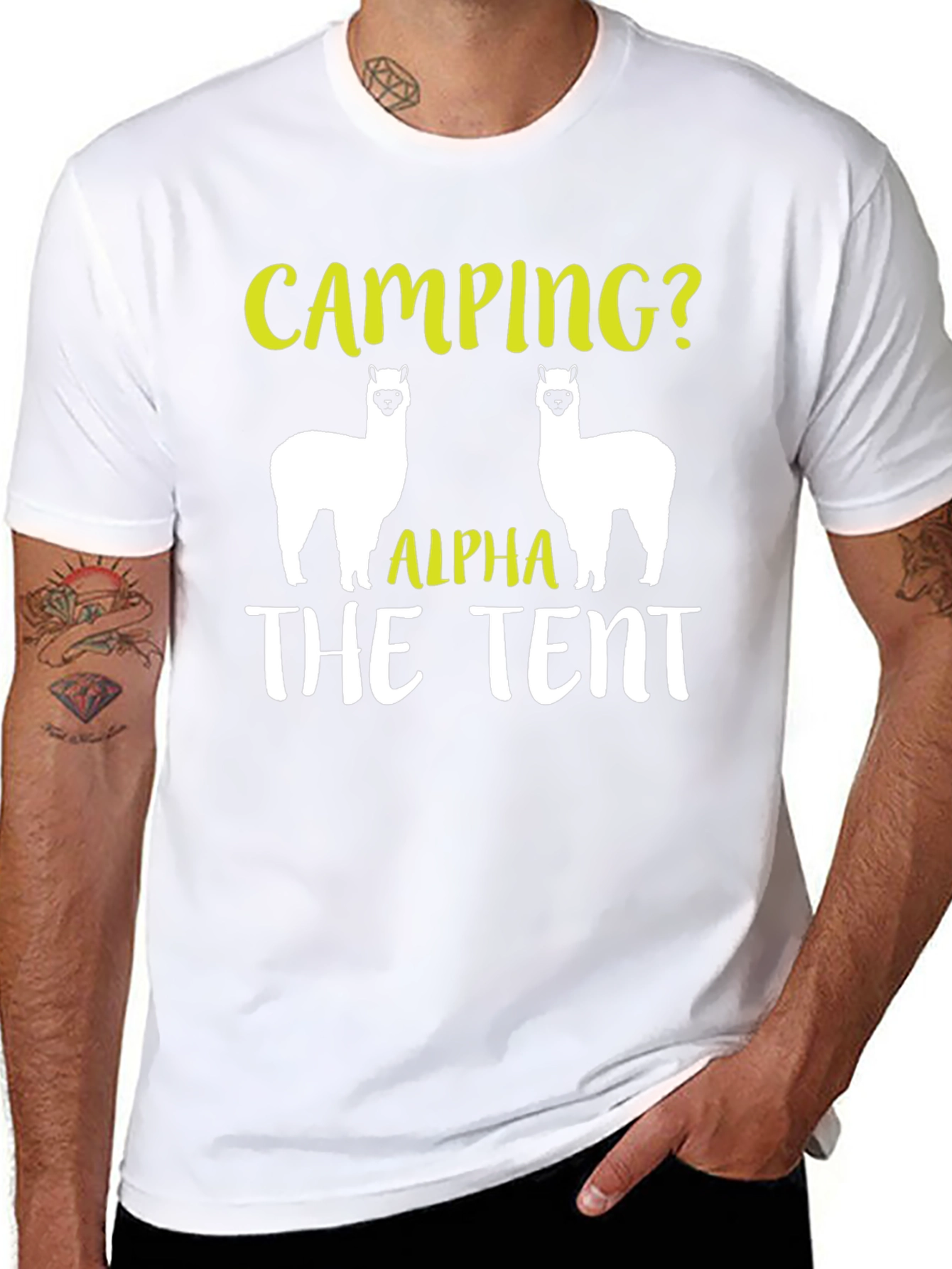 Camping? Alpha The Tent T-Shirt