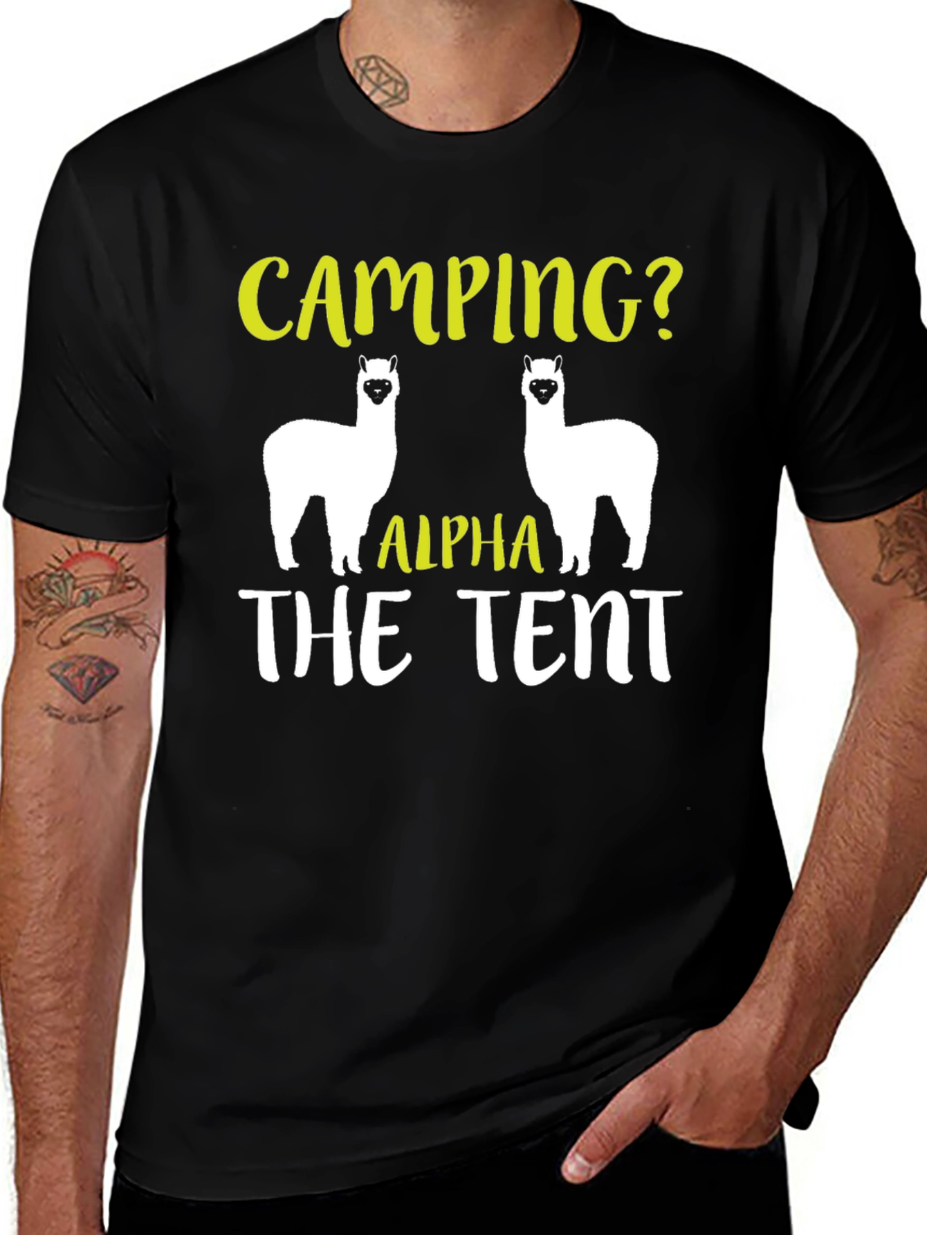 Camping? Alpha The Tent T-Shirt