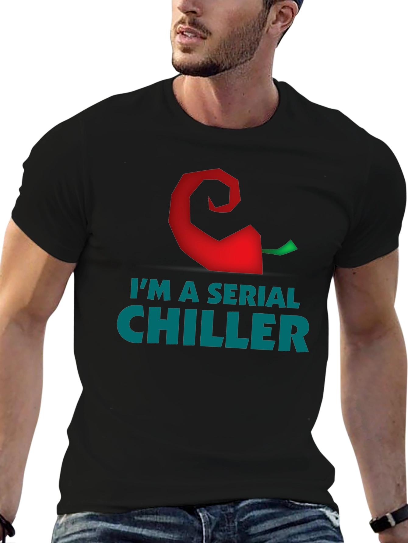 Im a Serial Chiller Graphic T-Shirt