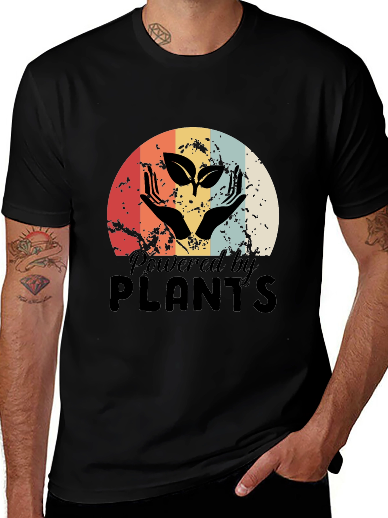 Powered by Plants Graphic T-Shirt