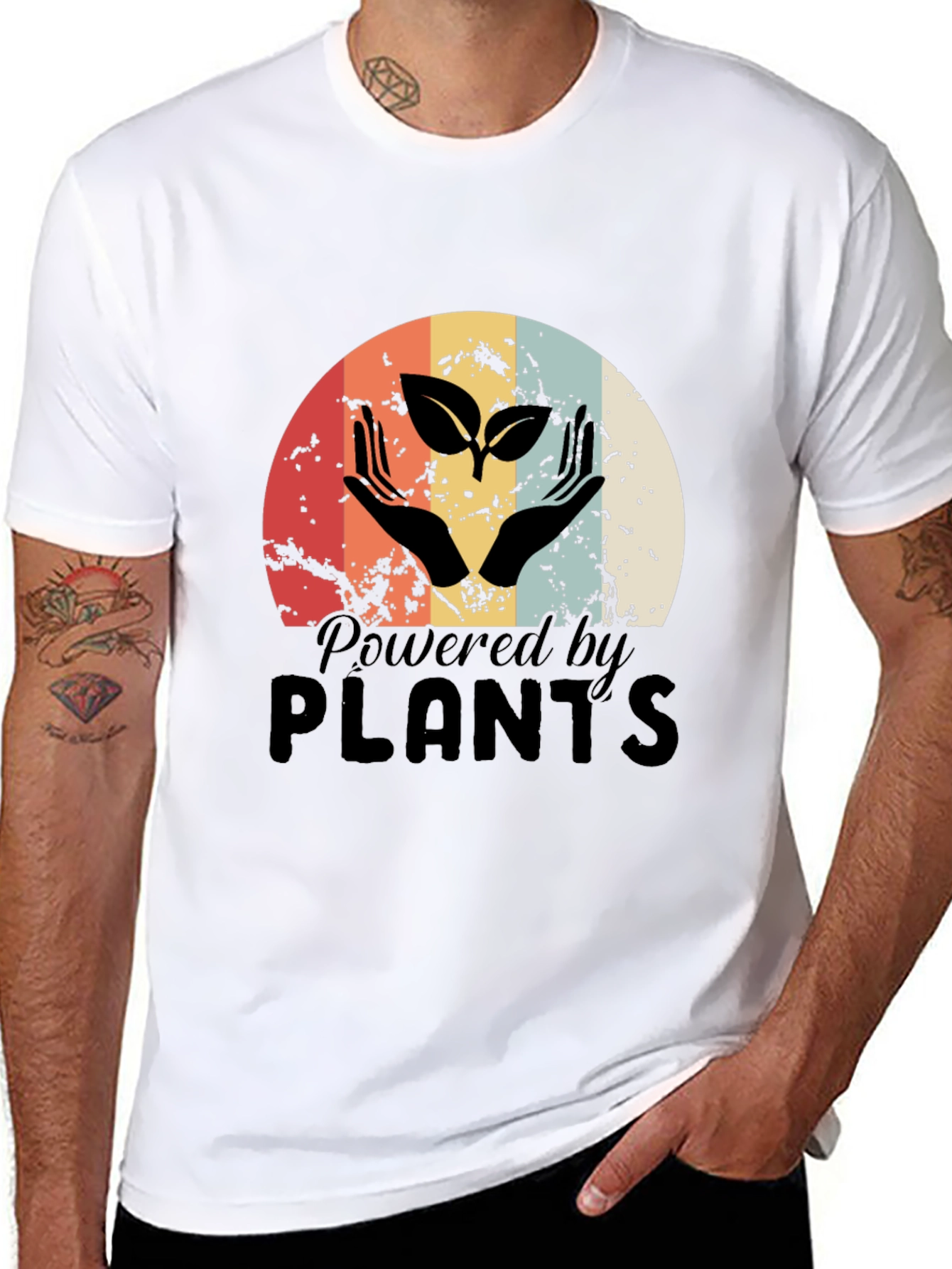 Powered by Plants Graphic T-Shirt