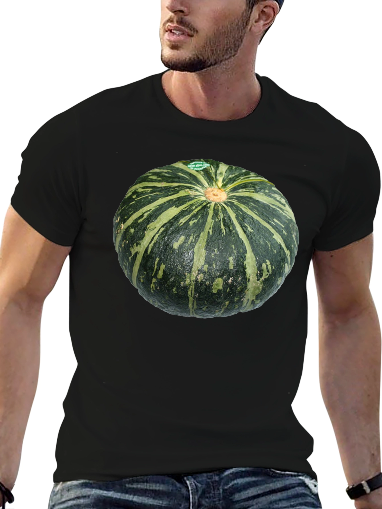 Kabocha Squash Graphic Tee - Unique Food Shirt