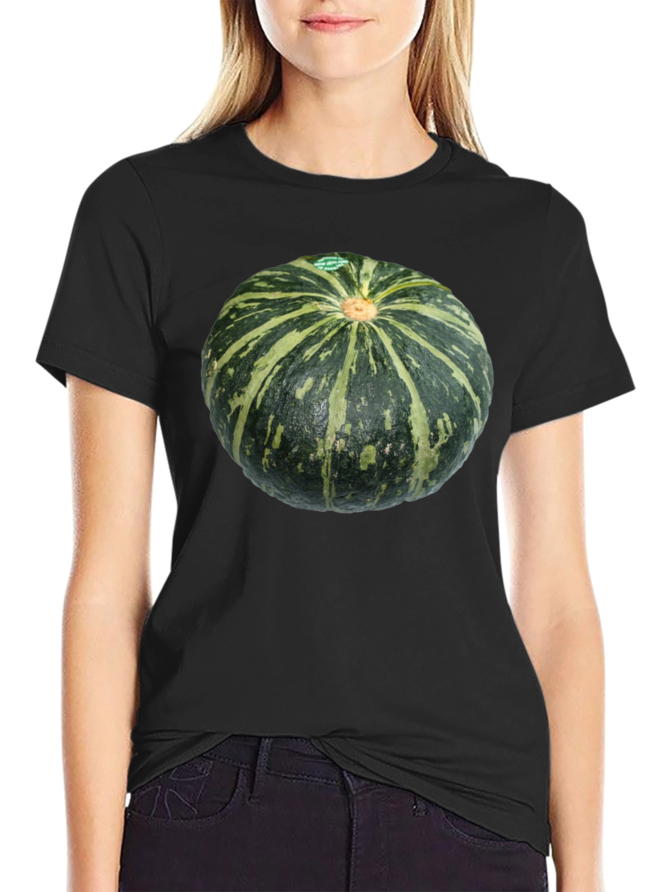 Kabocha Squash Graphic Tee - Unique Food Shirt
