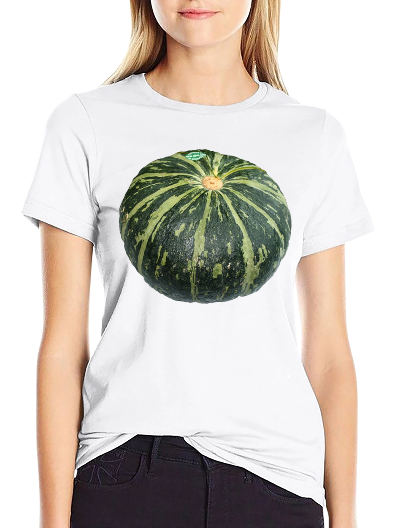Kabocha Squash Graphic Tee - Unique Food Shirt