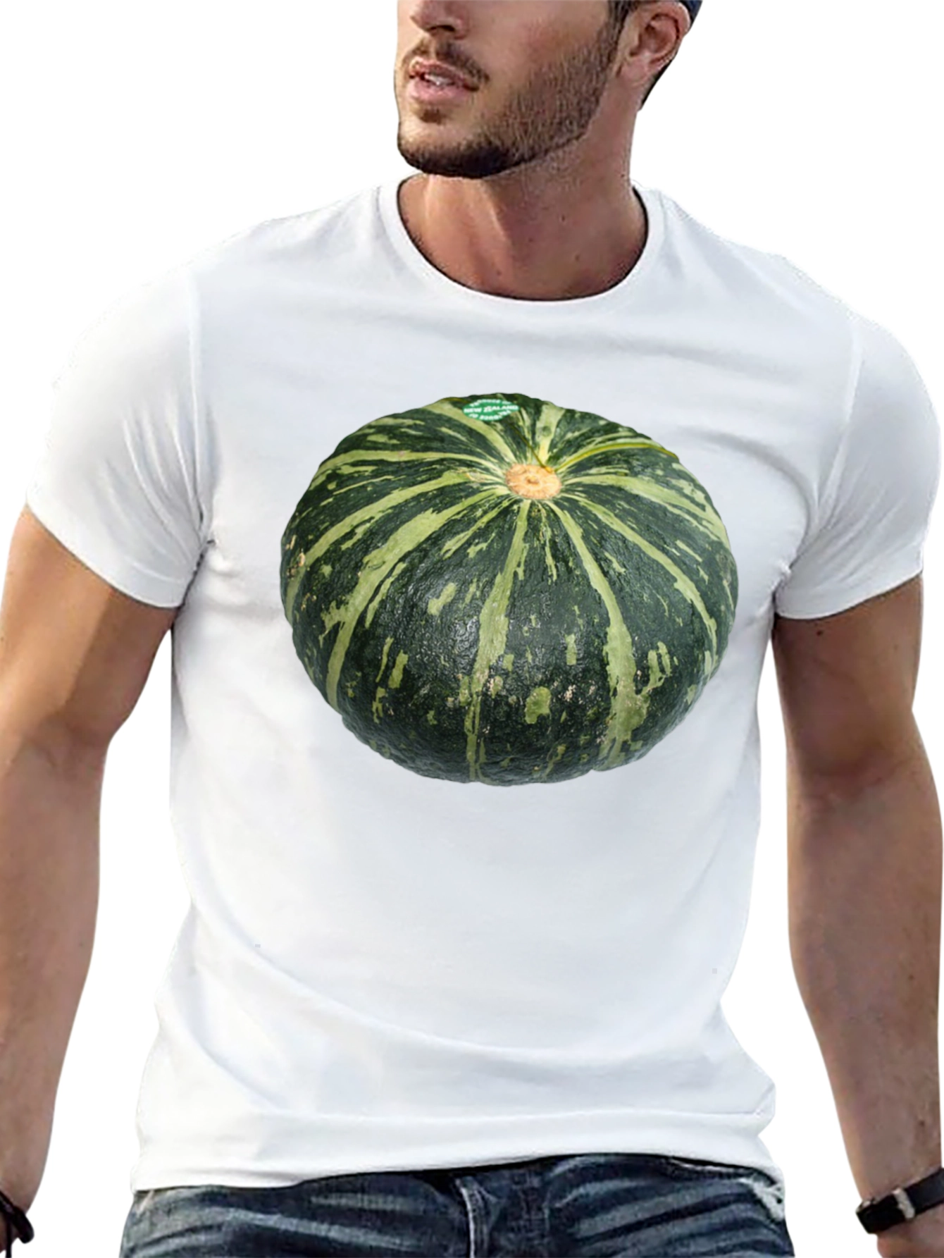 Kabocha Squash Graphic Tee - Unique Food Shirt