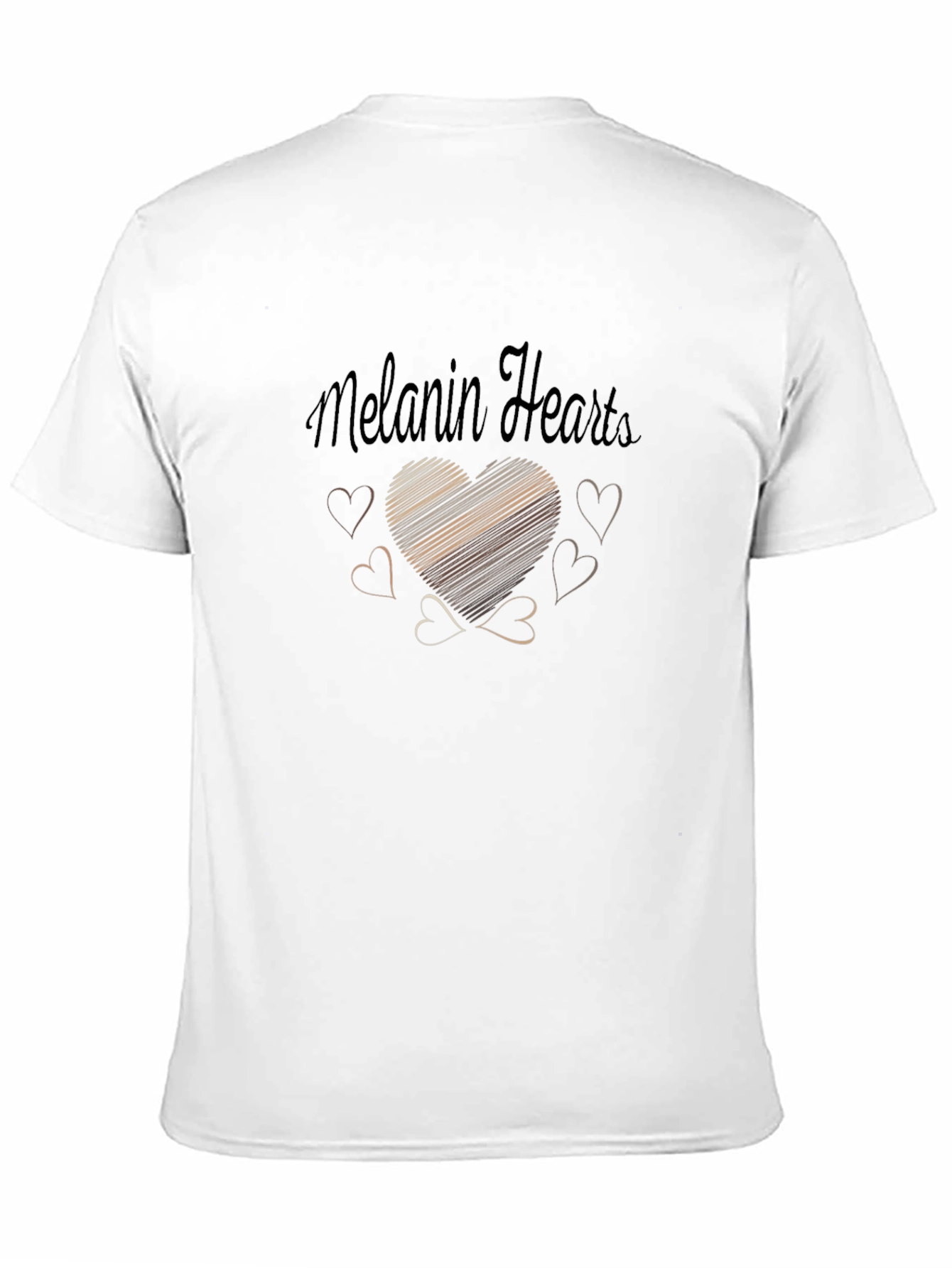 Melanin Hearts Graphic T-Shirt