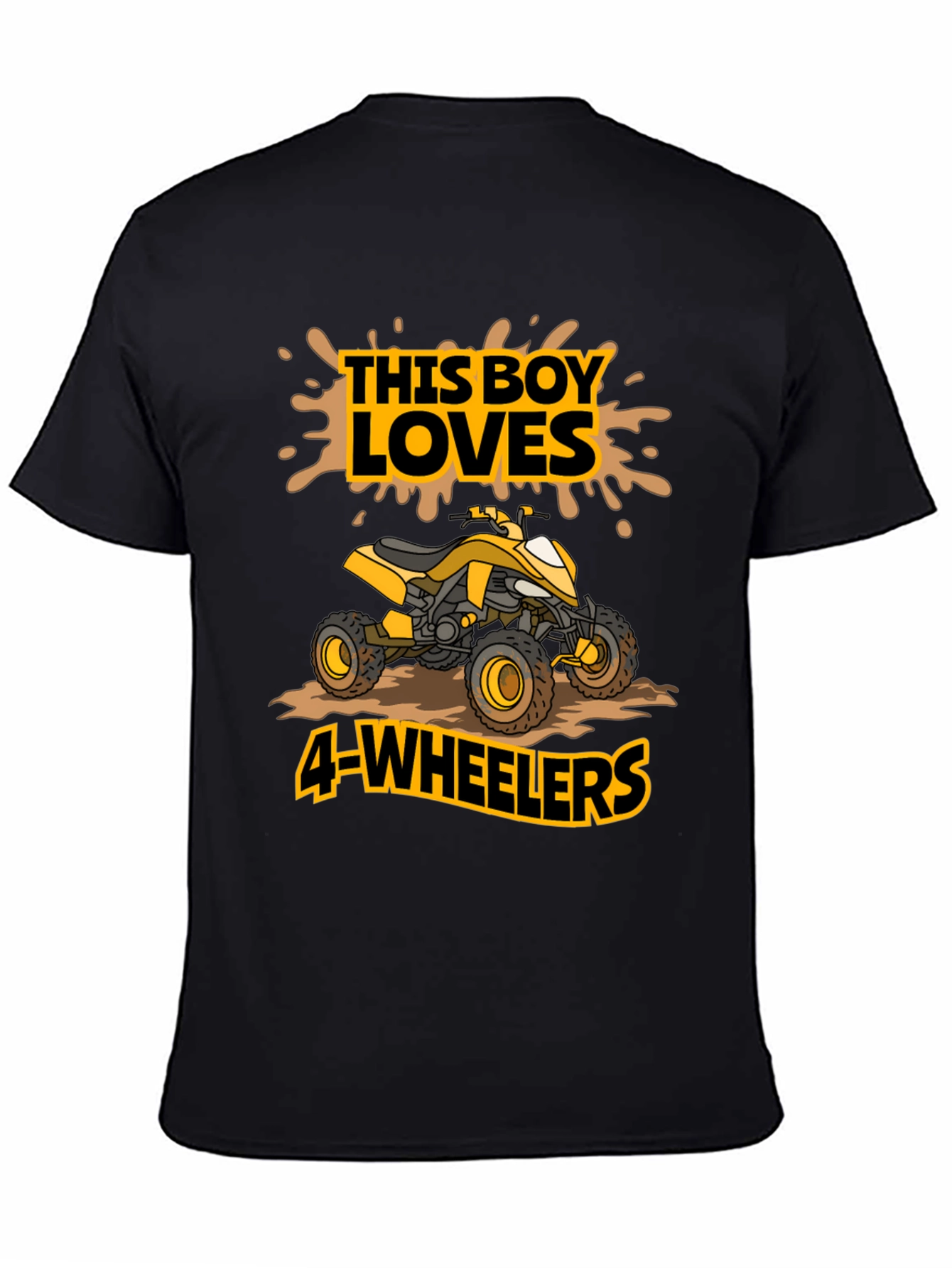 Boys 4-Wheeler ATV T-Shirt - Loves Four Wheelers!