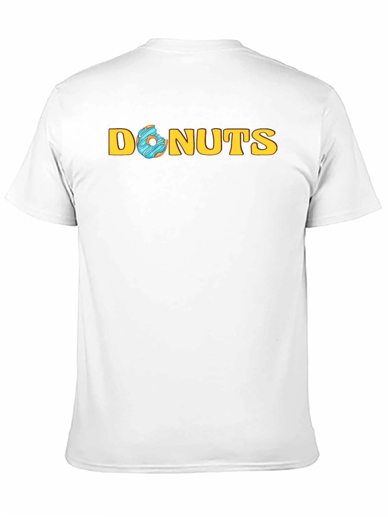 Donuts Graphic Tee -  Trendy Black T-Shirt