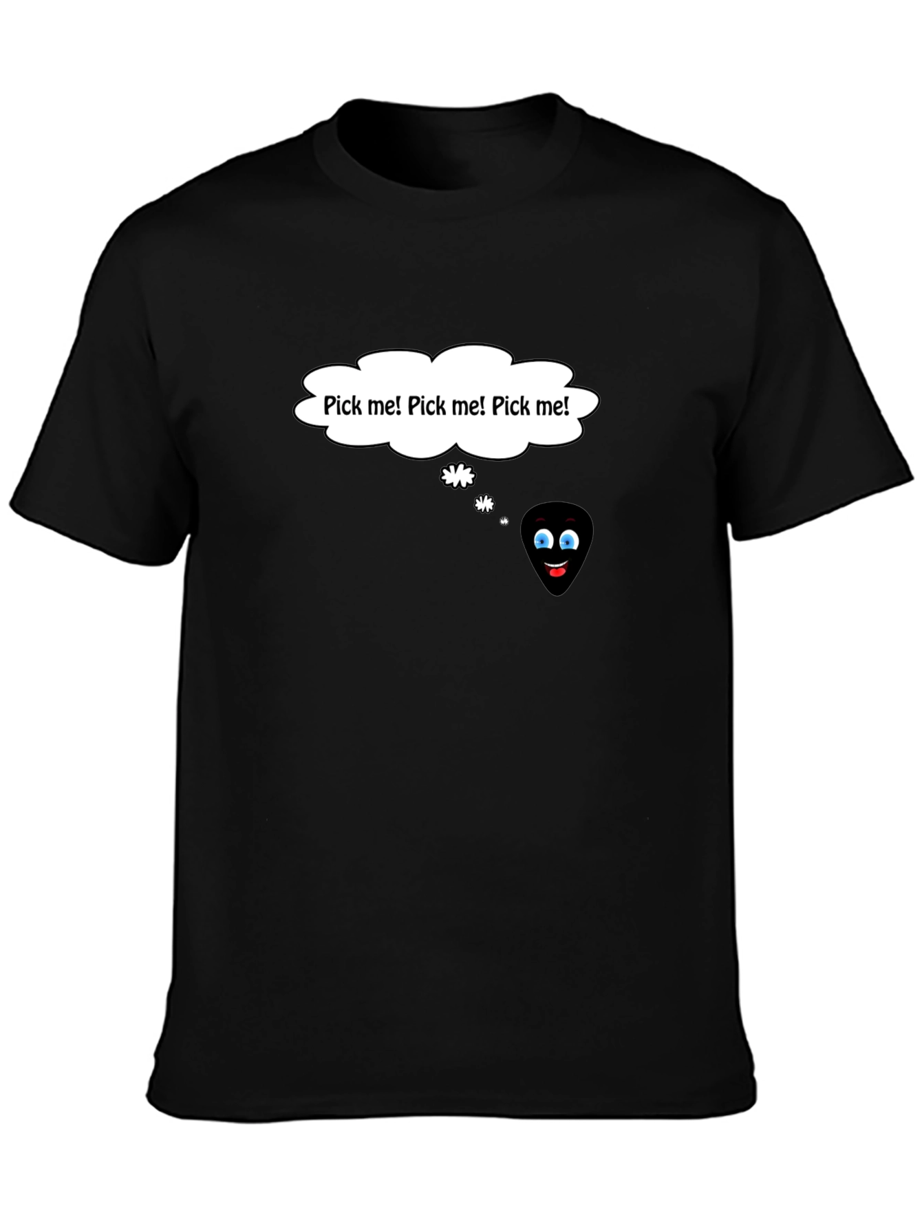 Pick Me Guitar Pick Graphic T-Shirt
