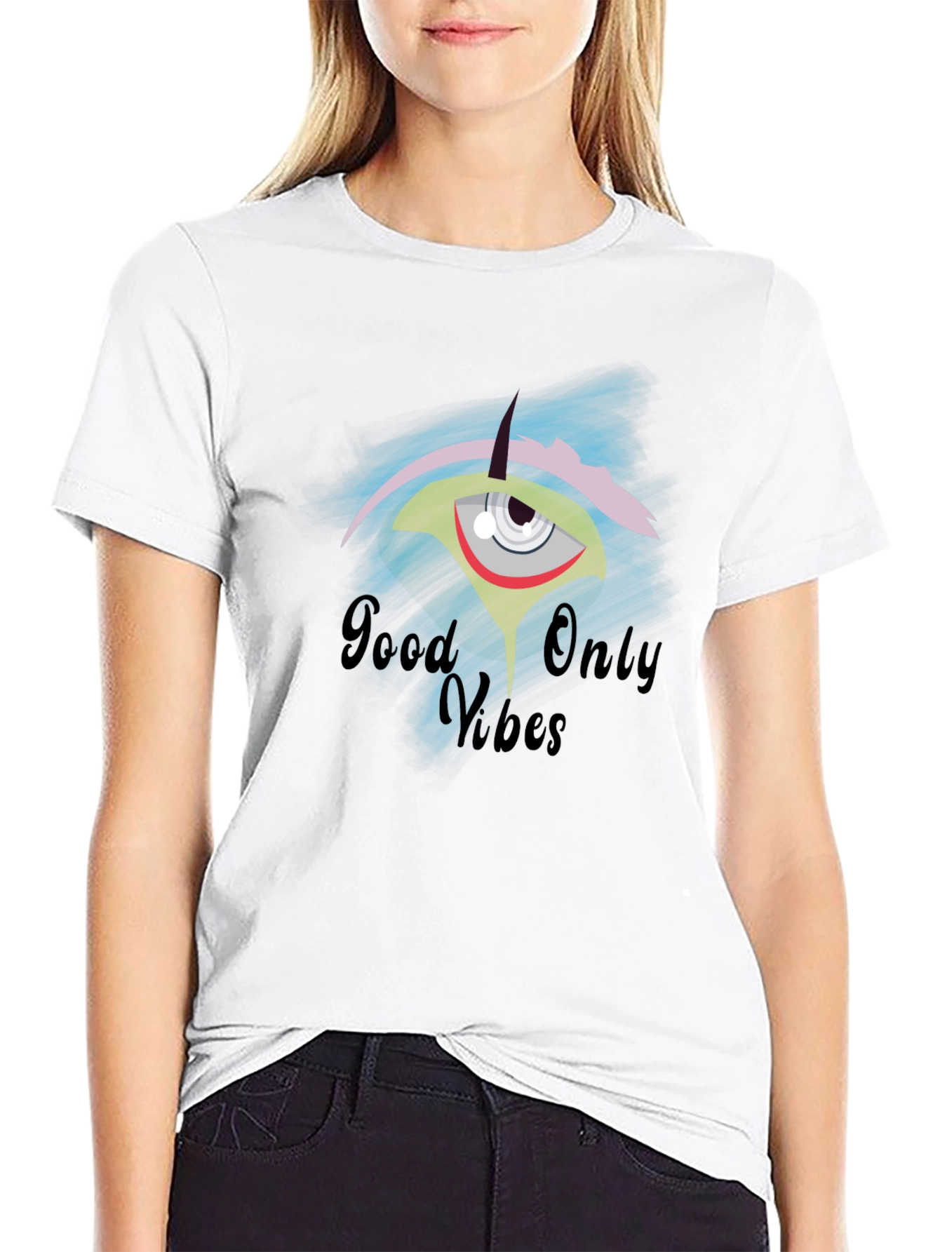 Good Only Vibes Graphic Tee - Stylish Comfort