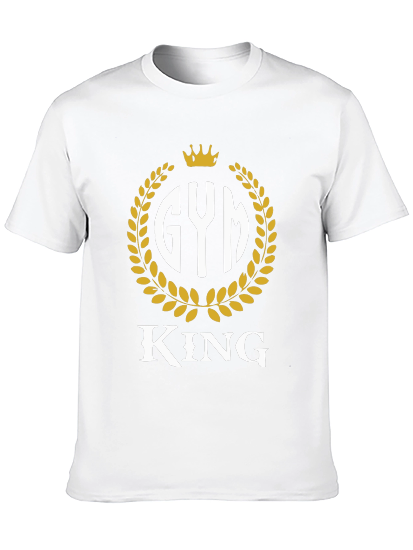 Gym King T-Shirt - Black Fitness Tee