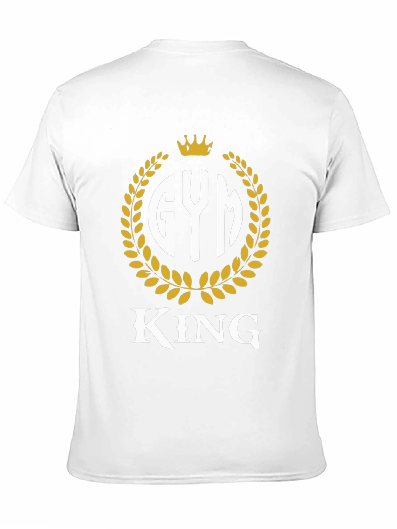 Gym King T-Shirt - Black Fitness Tee