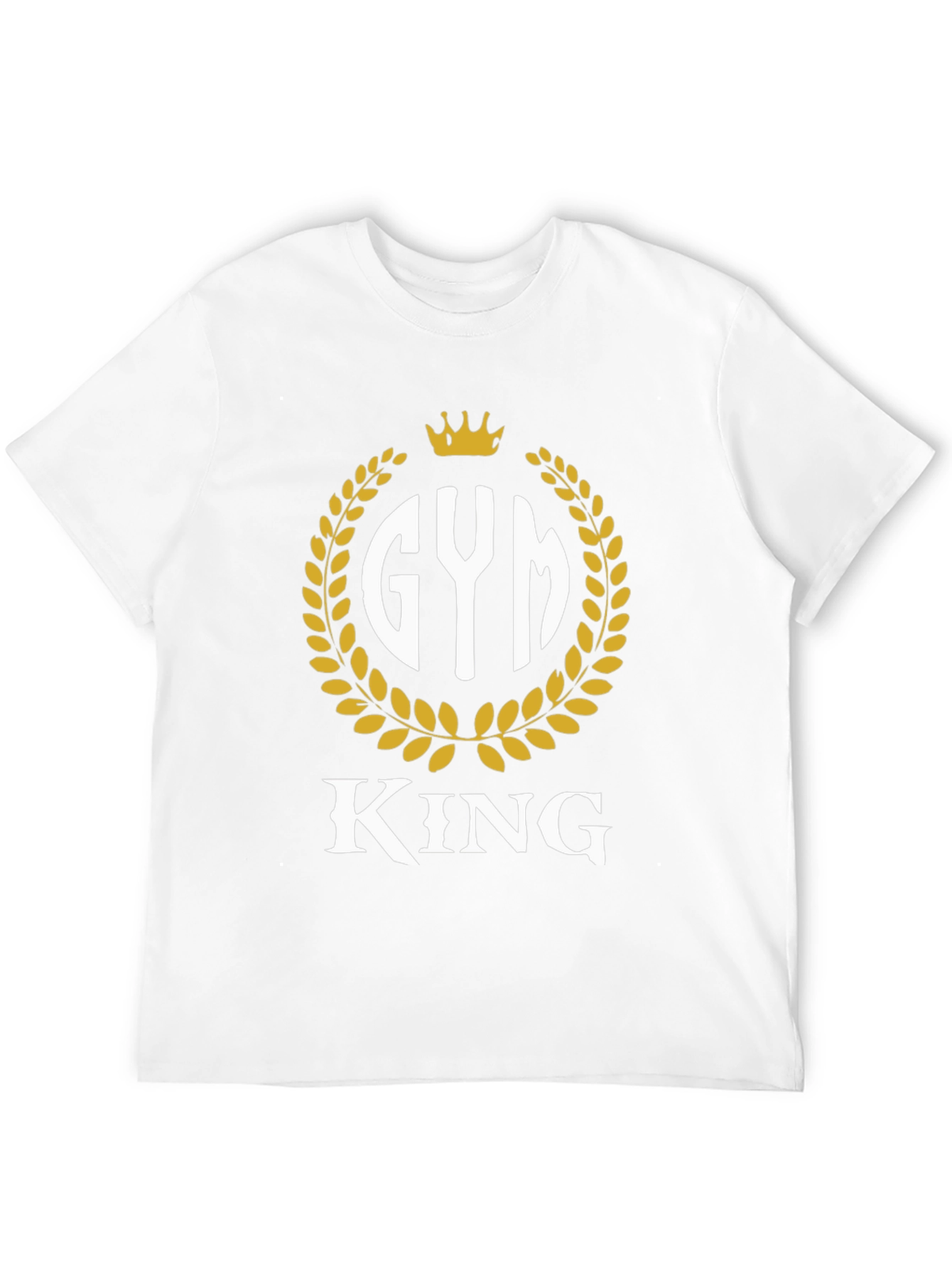 Gym King T-Shirt - Black Fitness Tee