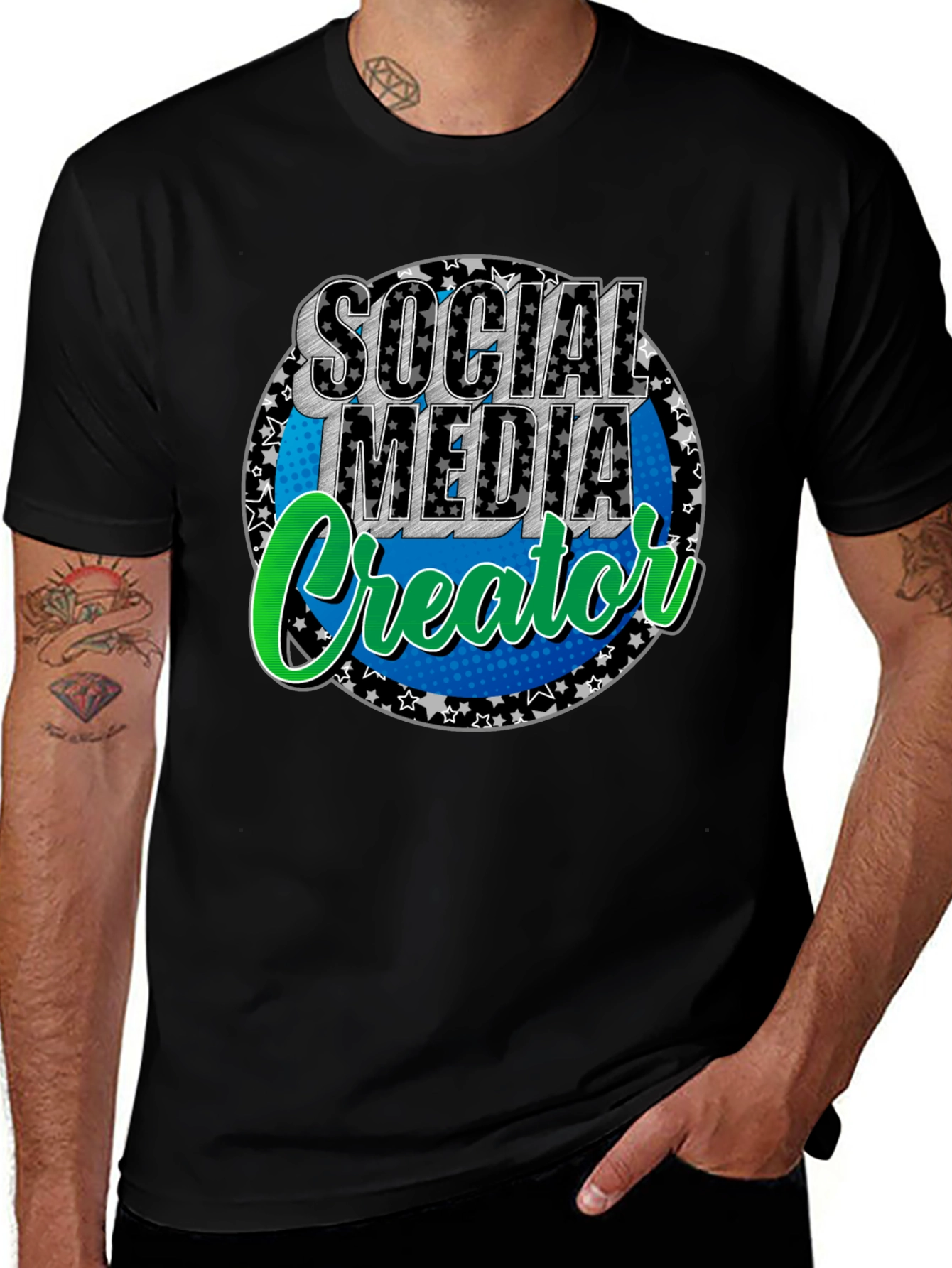 Social Media Creator Graphic Tee