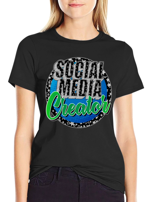 Social Media Creator Graphic Tee