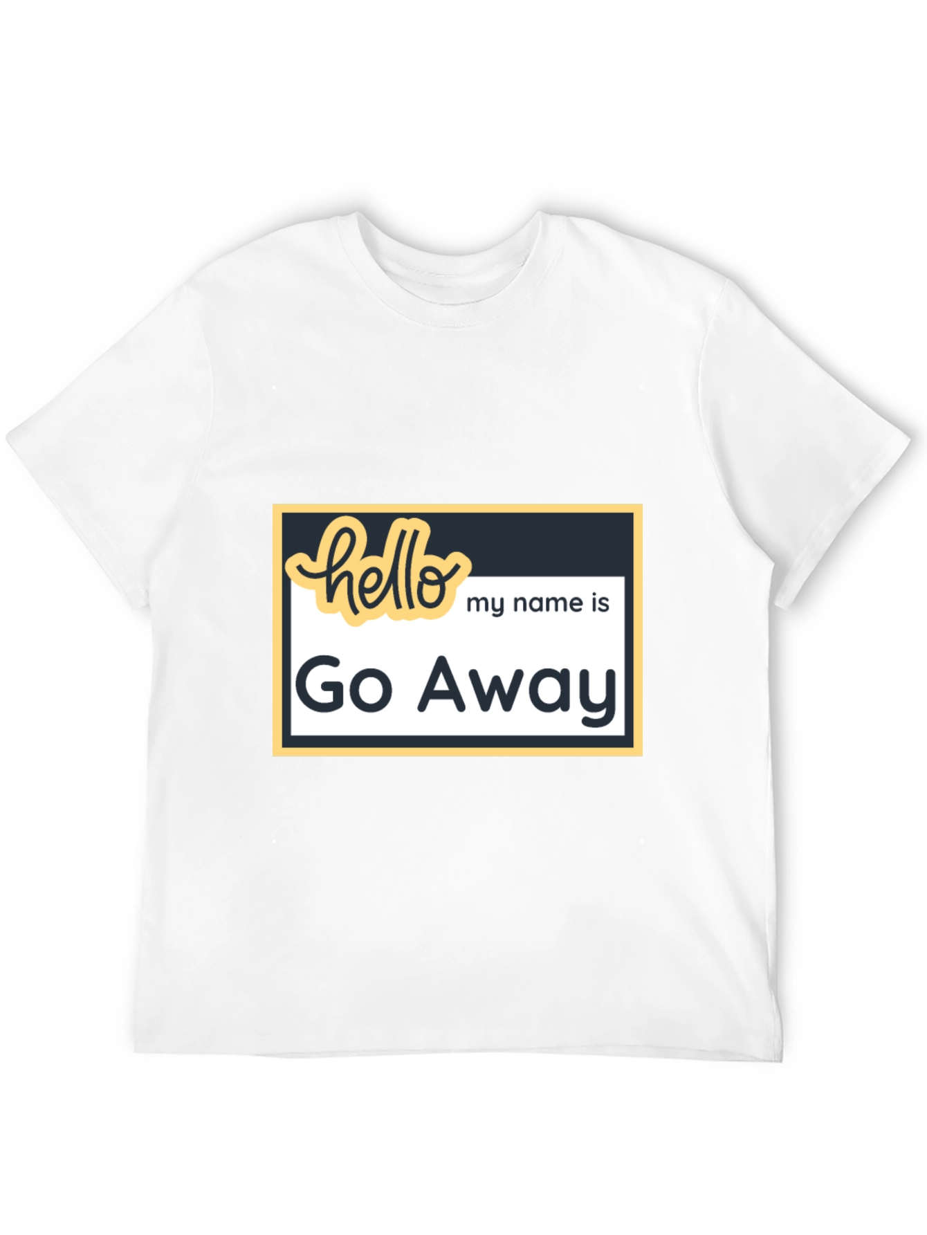 Go Away Graphic Tee - Funny Introvert T-Shirt