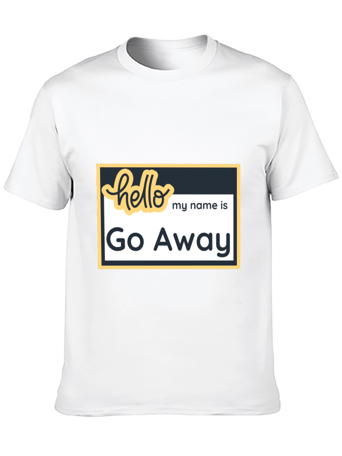 Go Away Graphic Tee - Funny Introvert T-Shirt