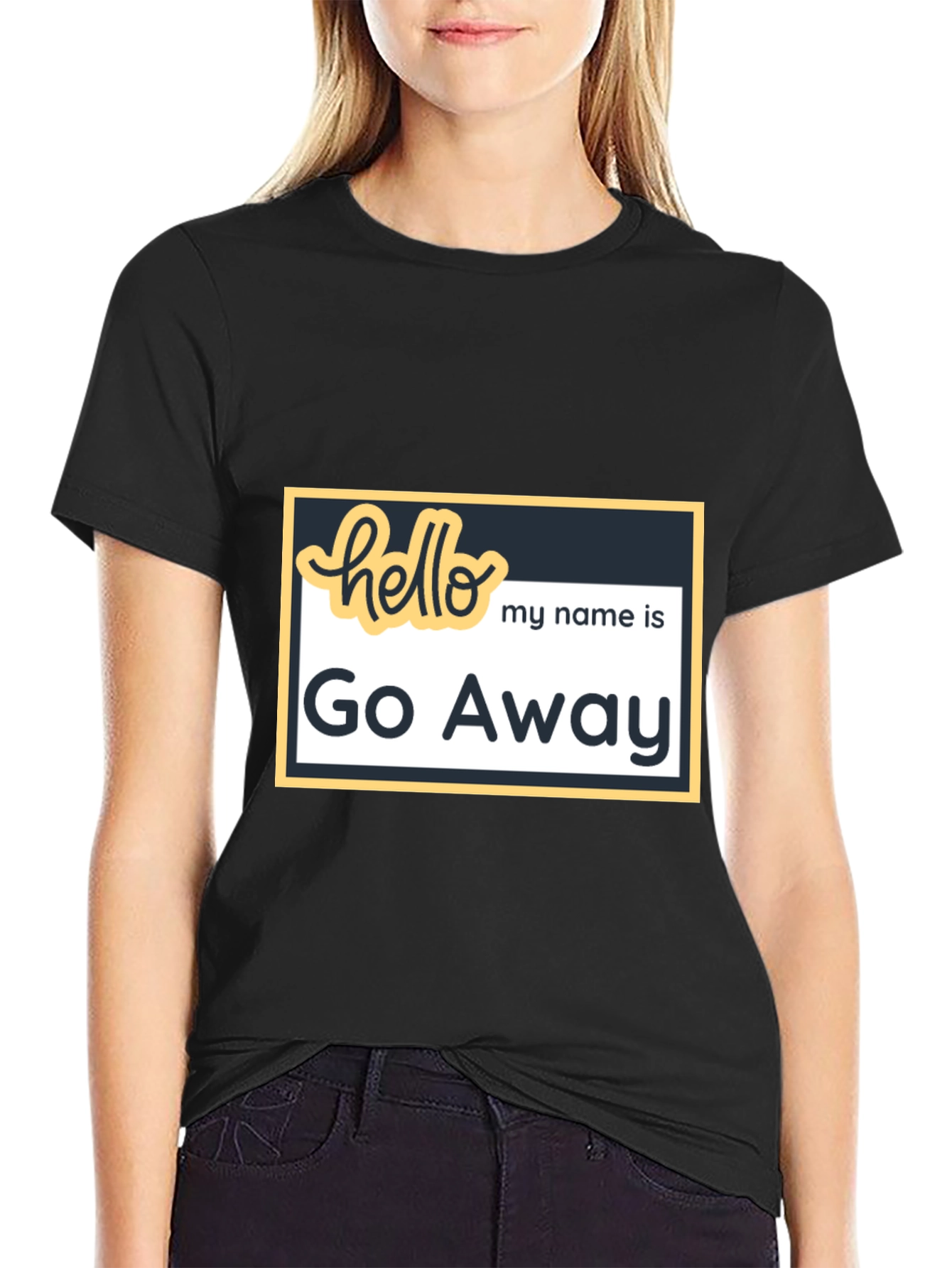 Go Away Graphic Tee - Funny Introvert T-Shirt