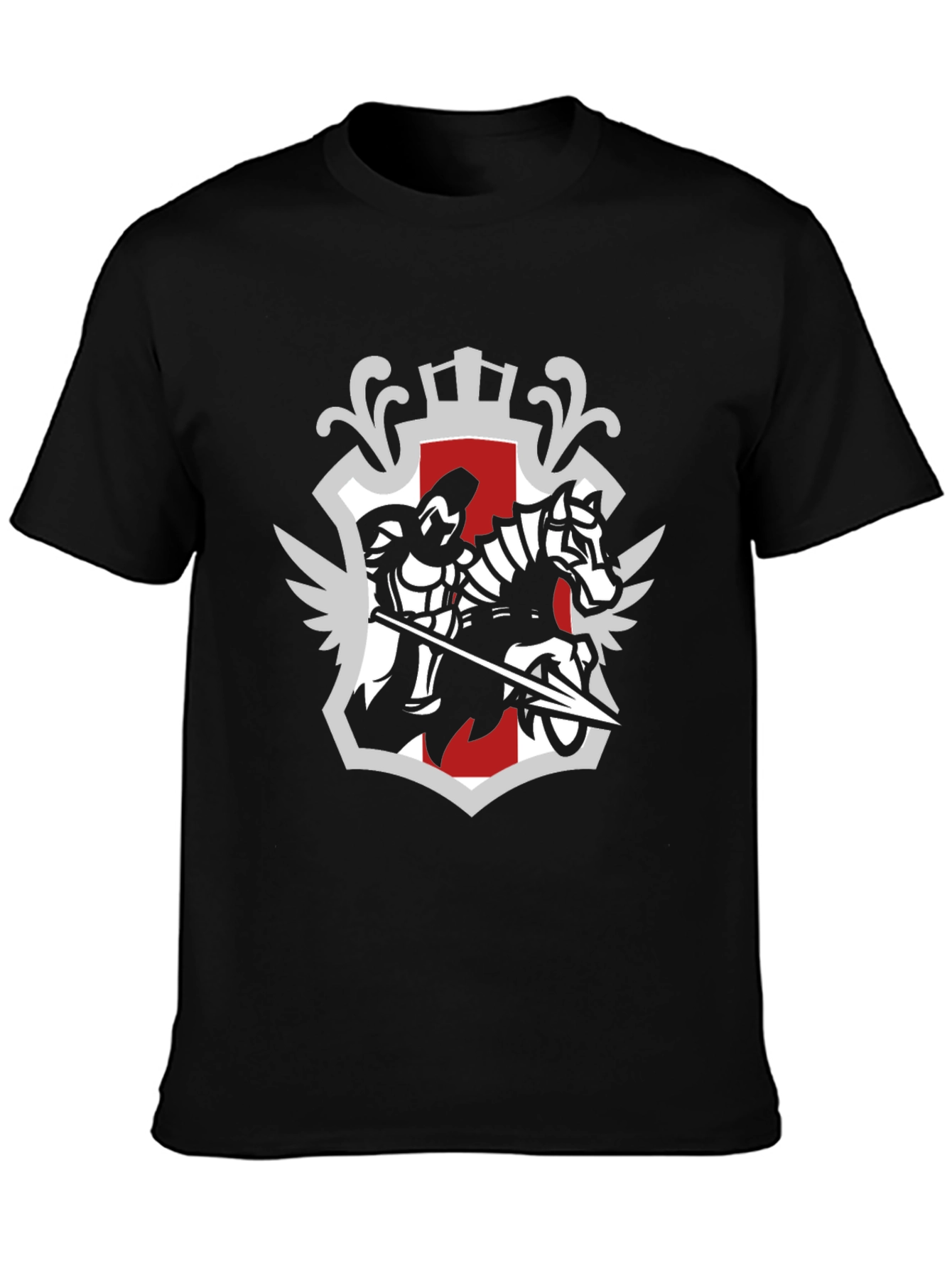 Knight on Horse T-Shirt - Graphic Tee