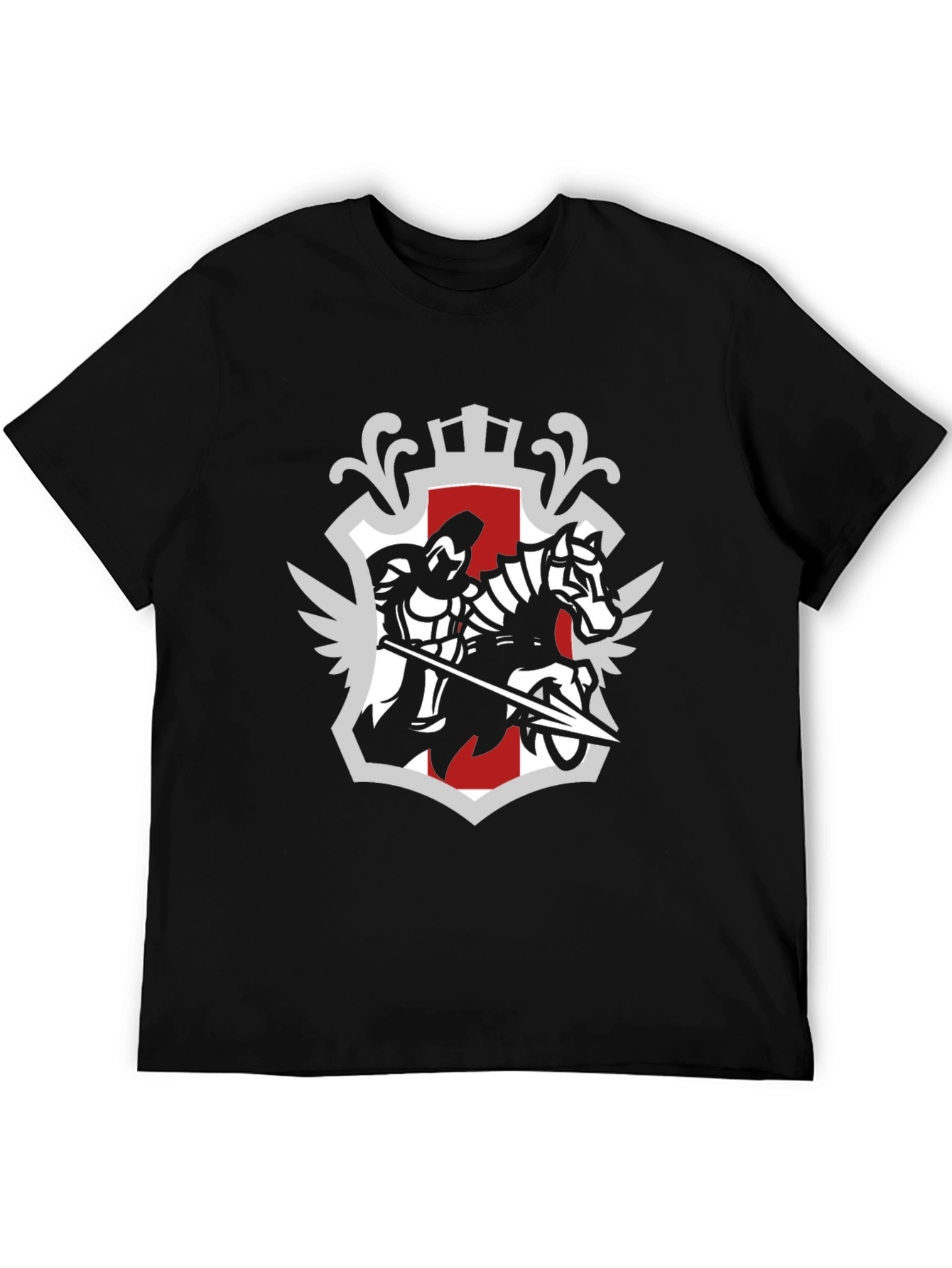 Knight on Horse T-Shirt - Graphic Tee