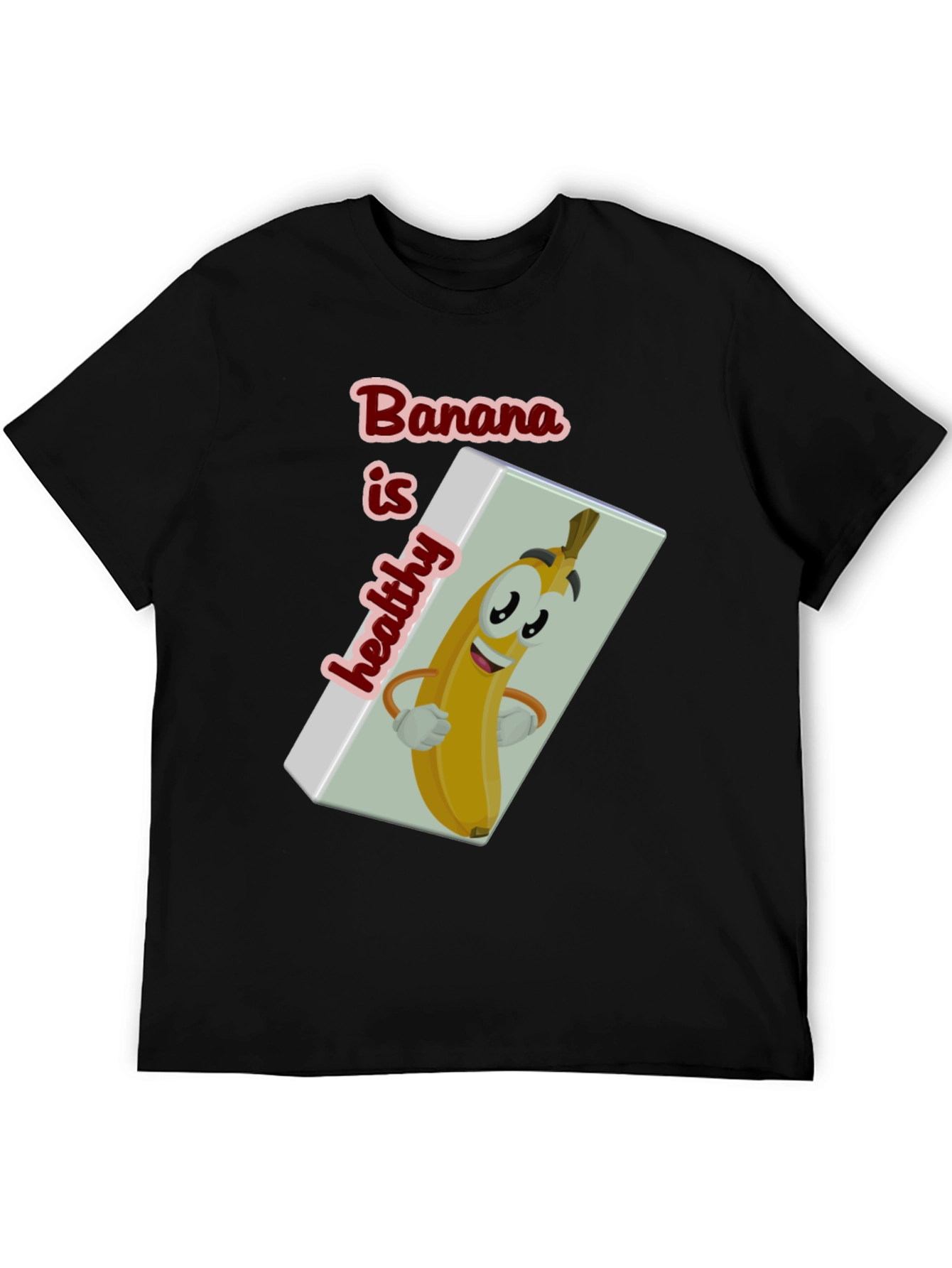 Funny Banana is Healthy Graphic T-Shirt