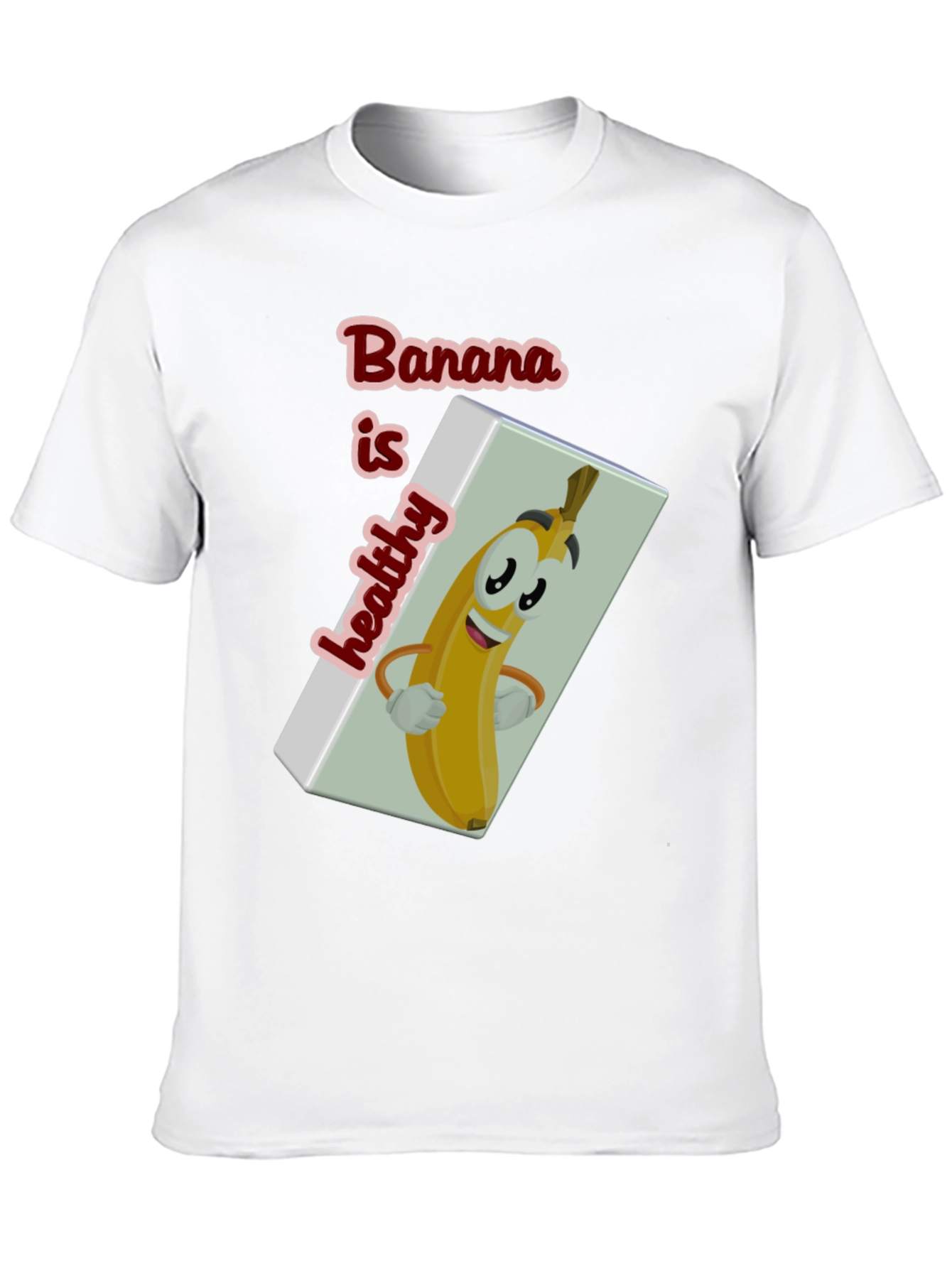 Funny Banana is Healthy Graphic T-Shirt