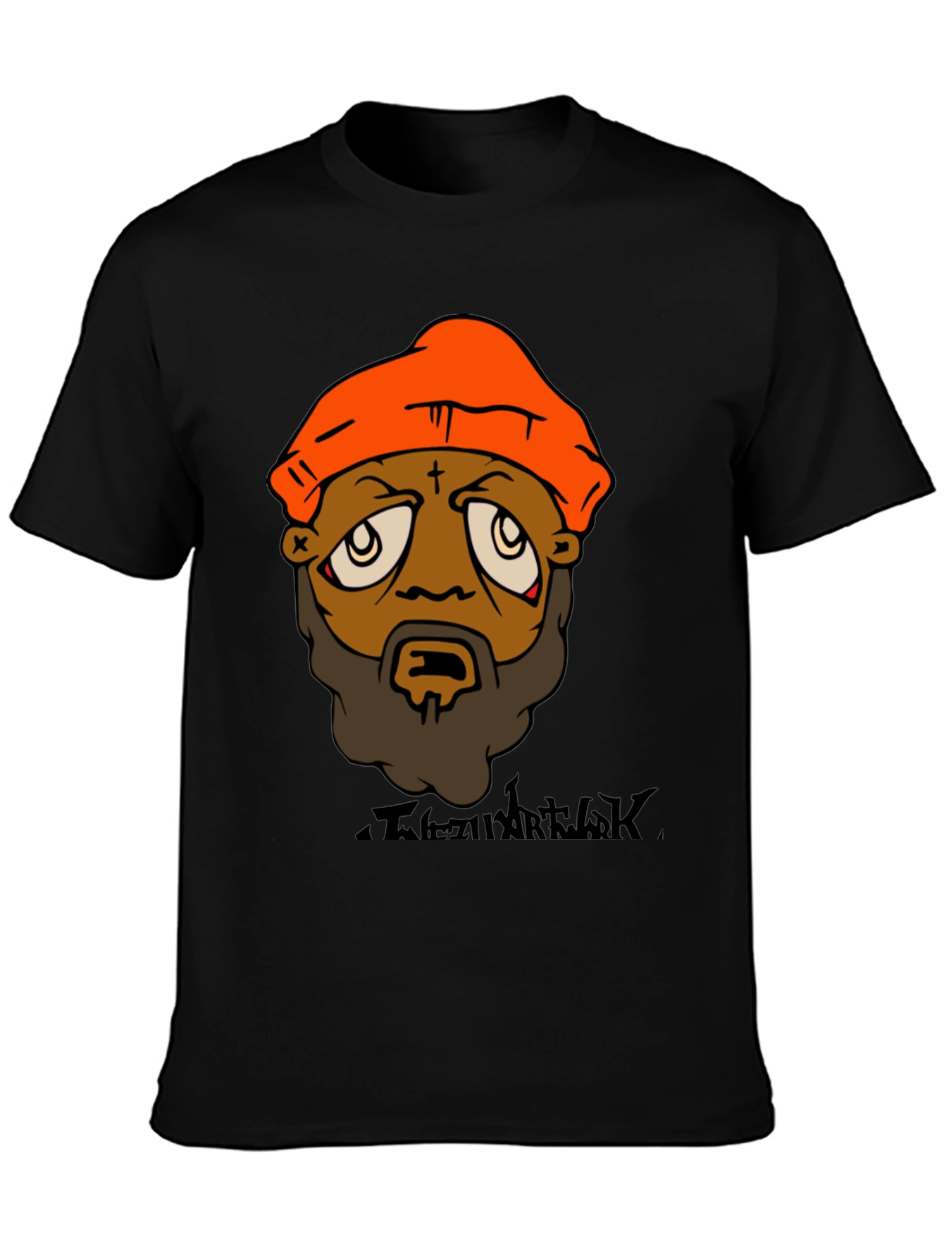 Cartoon Face Graphic Tee