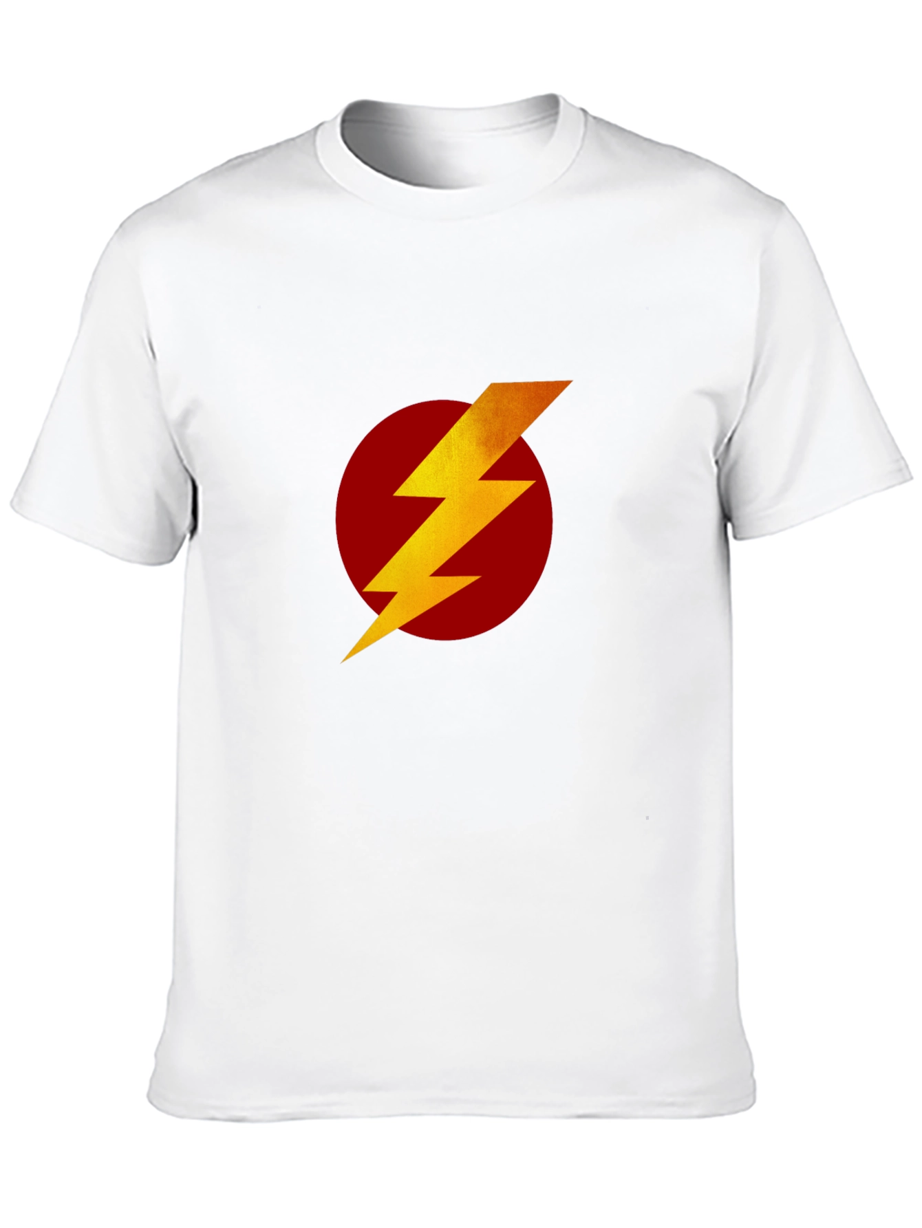 Flash Symbol T-Shirt - Black Superhero Tee