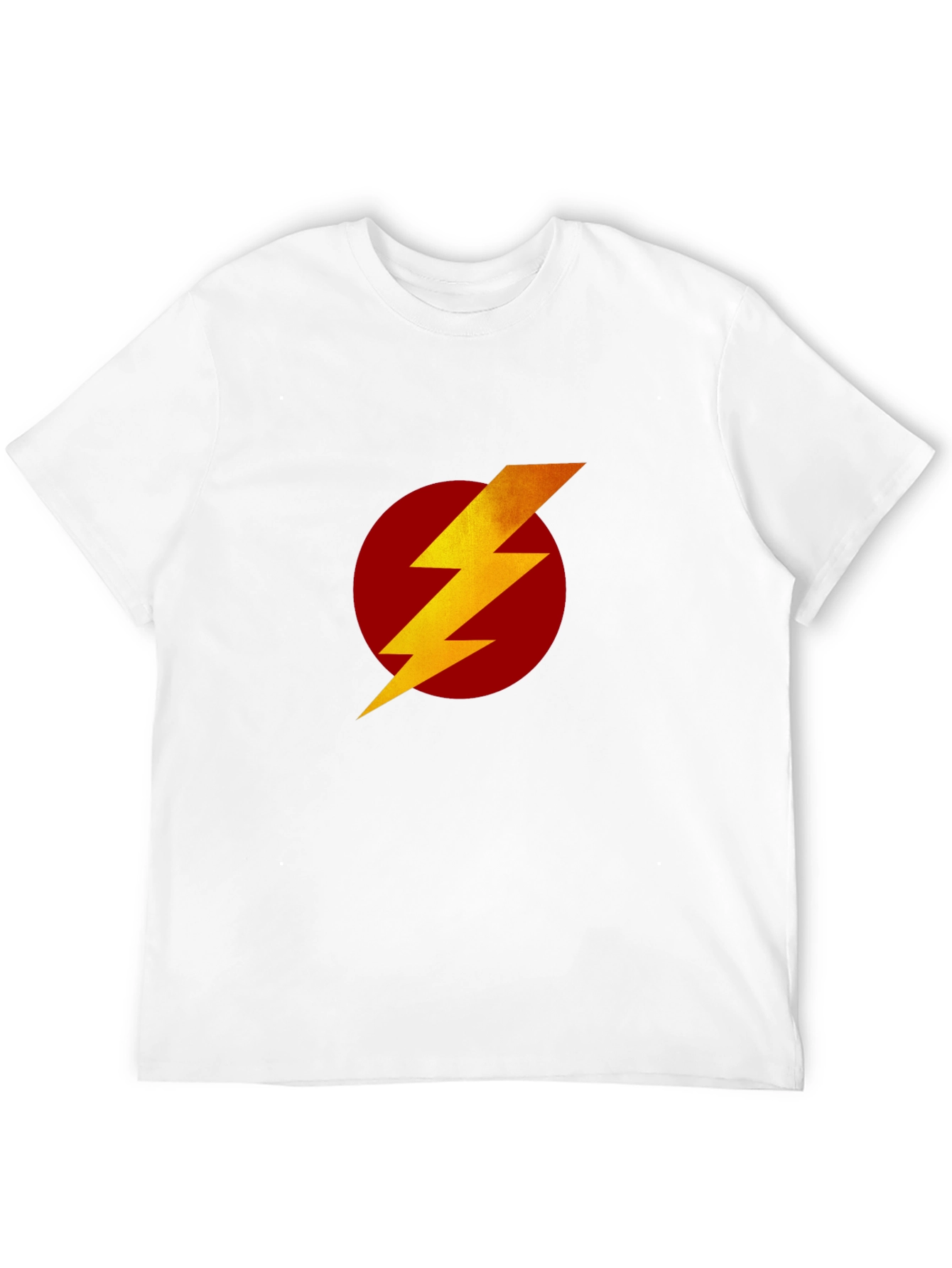 Flash Symbol T-Shirt - Black Superhero Tee