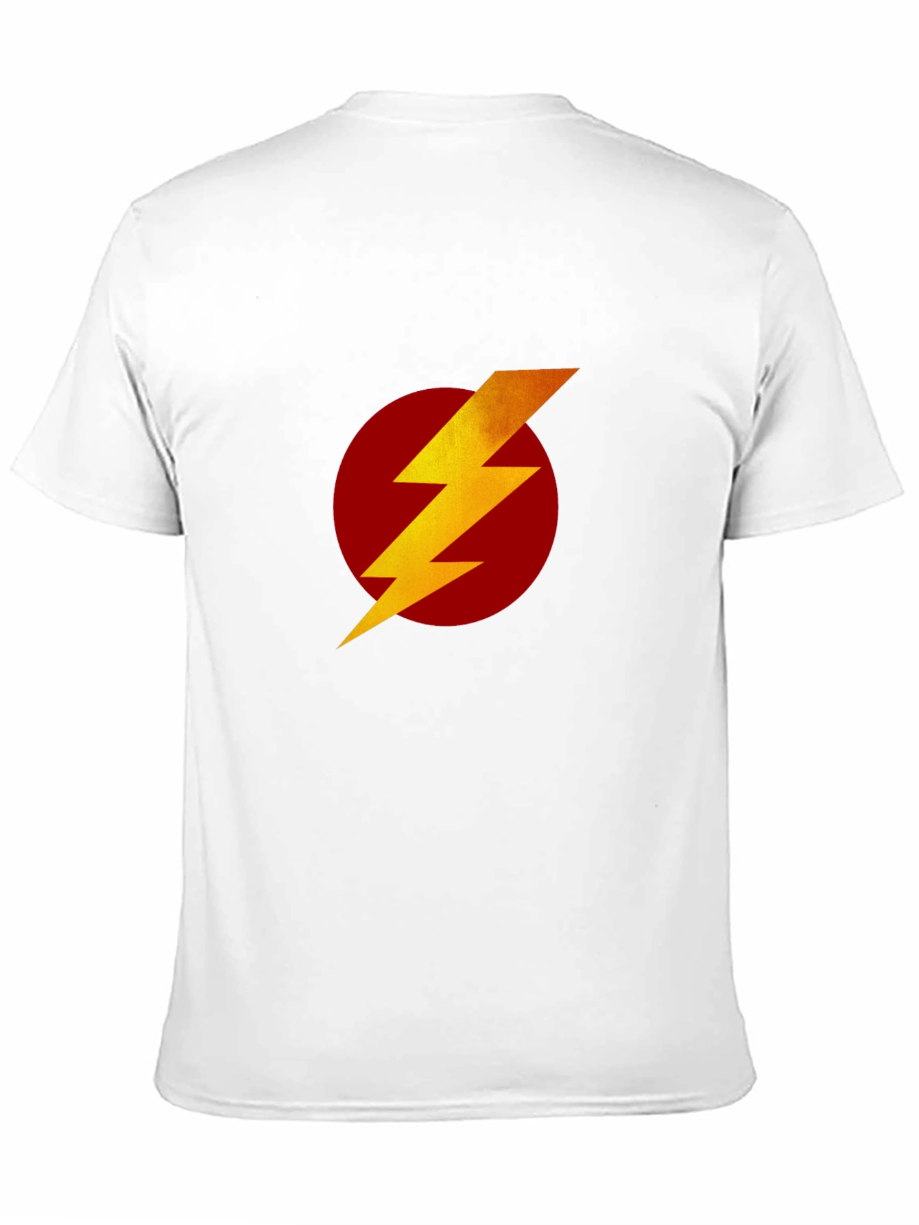 Flash Symbol T-Shirt - Black Superhero Tee