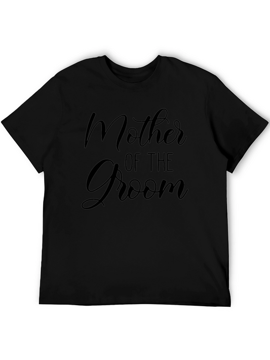 Mother of the Groom Black T-Shirt
