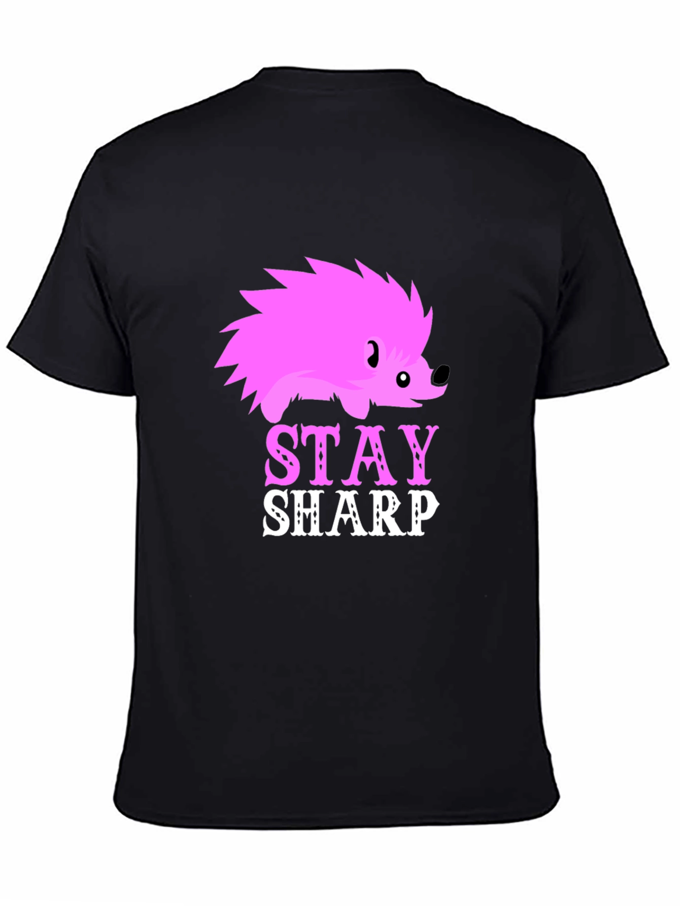 Stay Sharp Hedgehog Graphic Tee