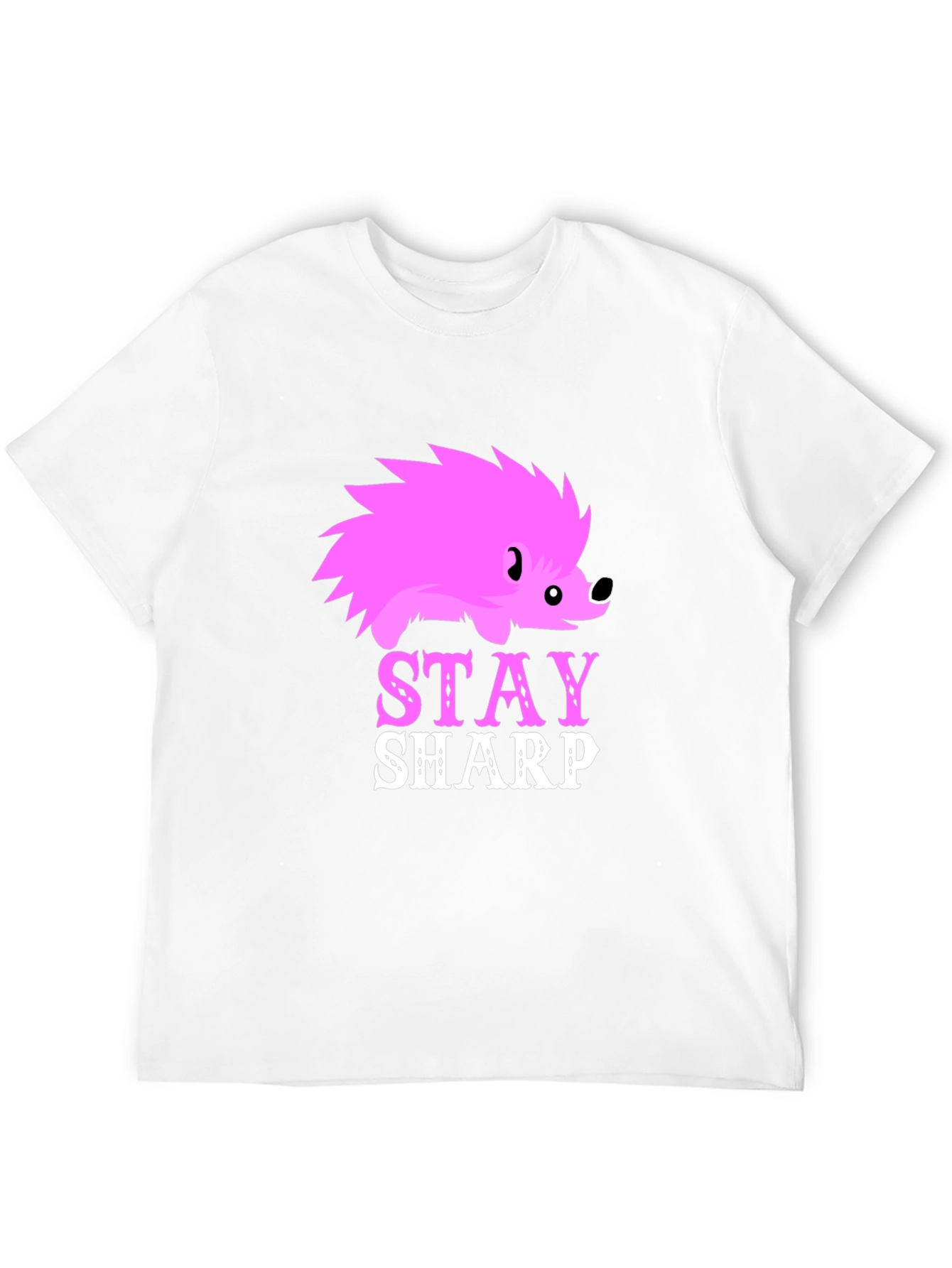 Stay Sharp Hedgehog Graphic Tee