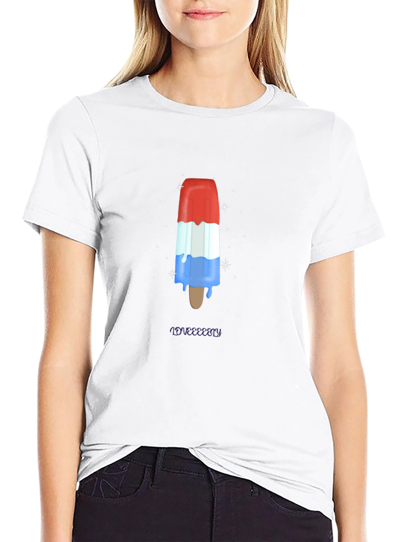 Patriotic Popsicle Graphic Tee