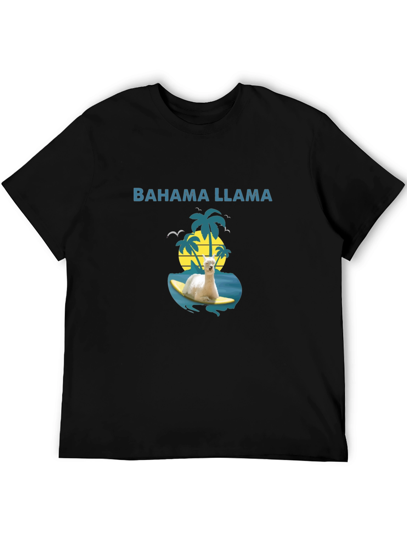 Bahama Llama T-Shirt - Surfs Up!