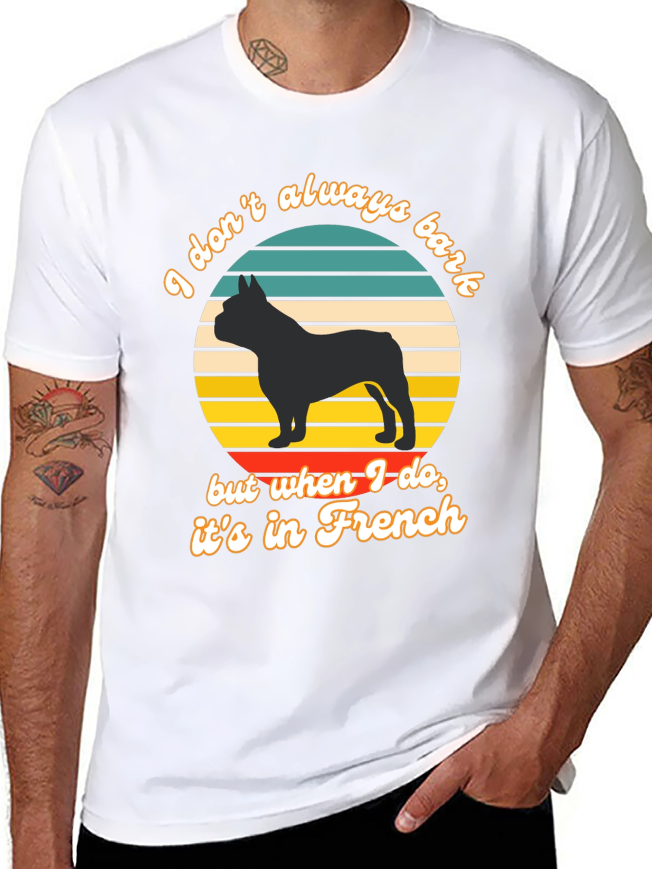 French Bulldog T-Shirt: I Dont Always Bark...