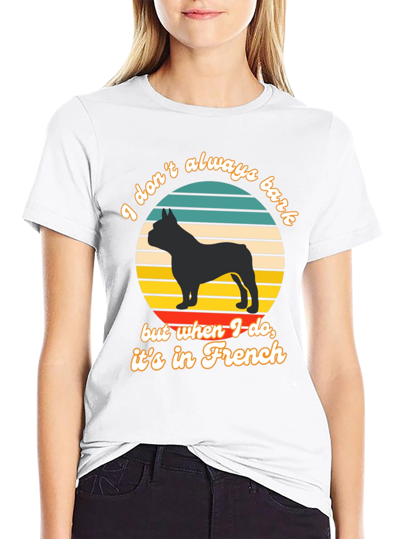 French Bulldog T-Shirt: I Dont Always Bark...