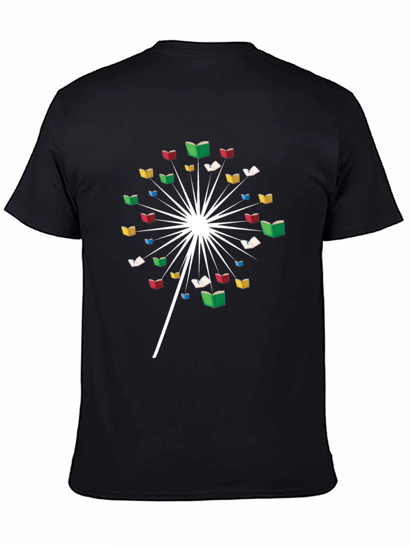 Book Dandelion T-Shirt - Read and Grow!