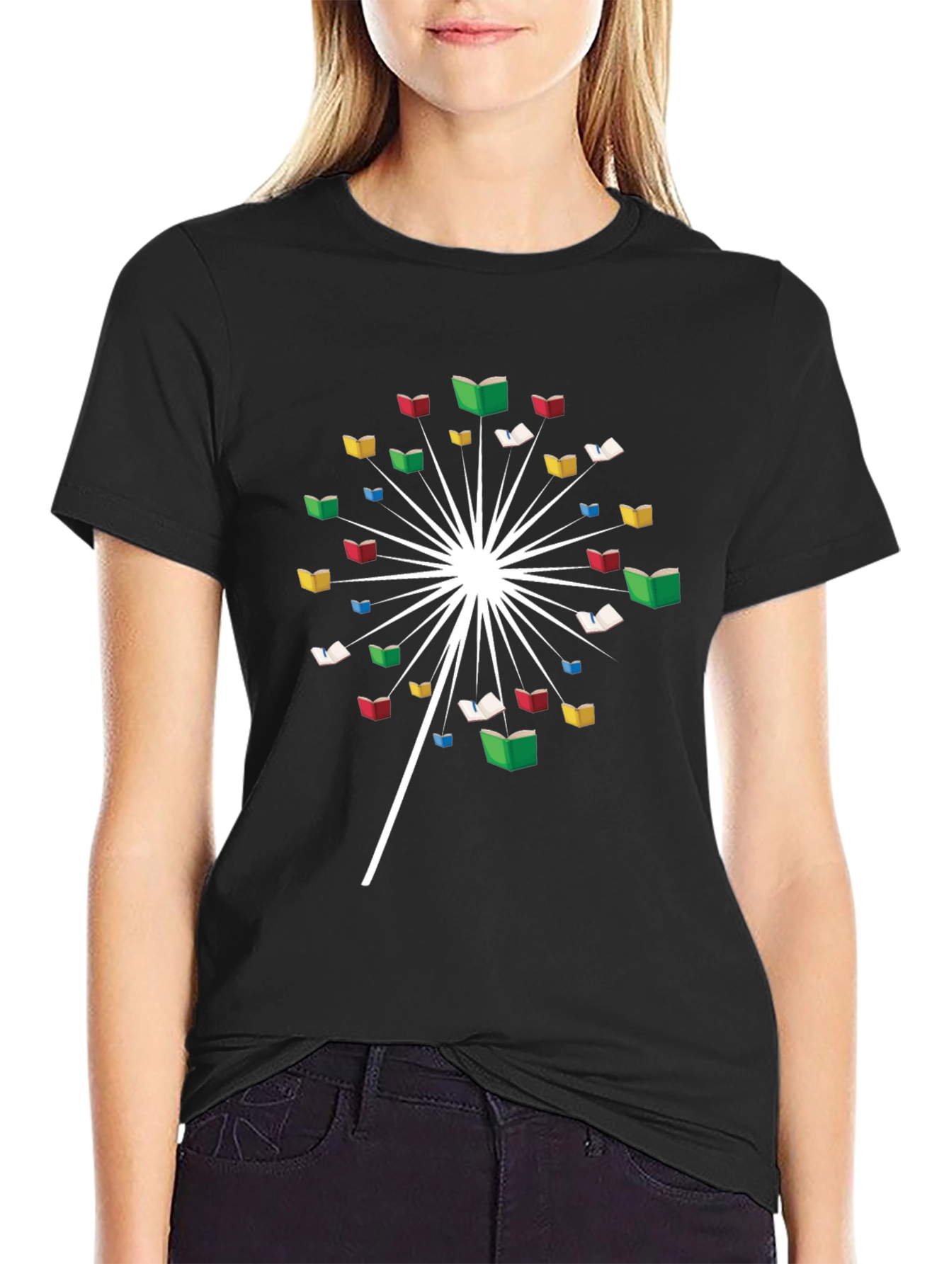 Book Dandelion T-Shirt - Read and Grow!