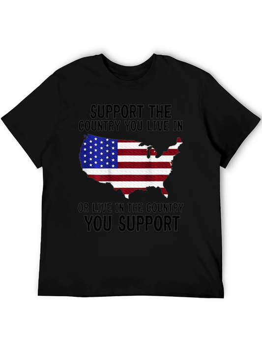 USA Support Patriotic T-Shirt