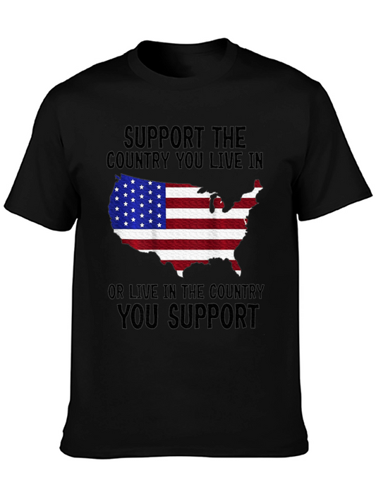 USA Support Patriotic T-Shirt