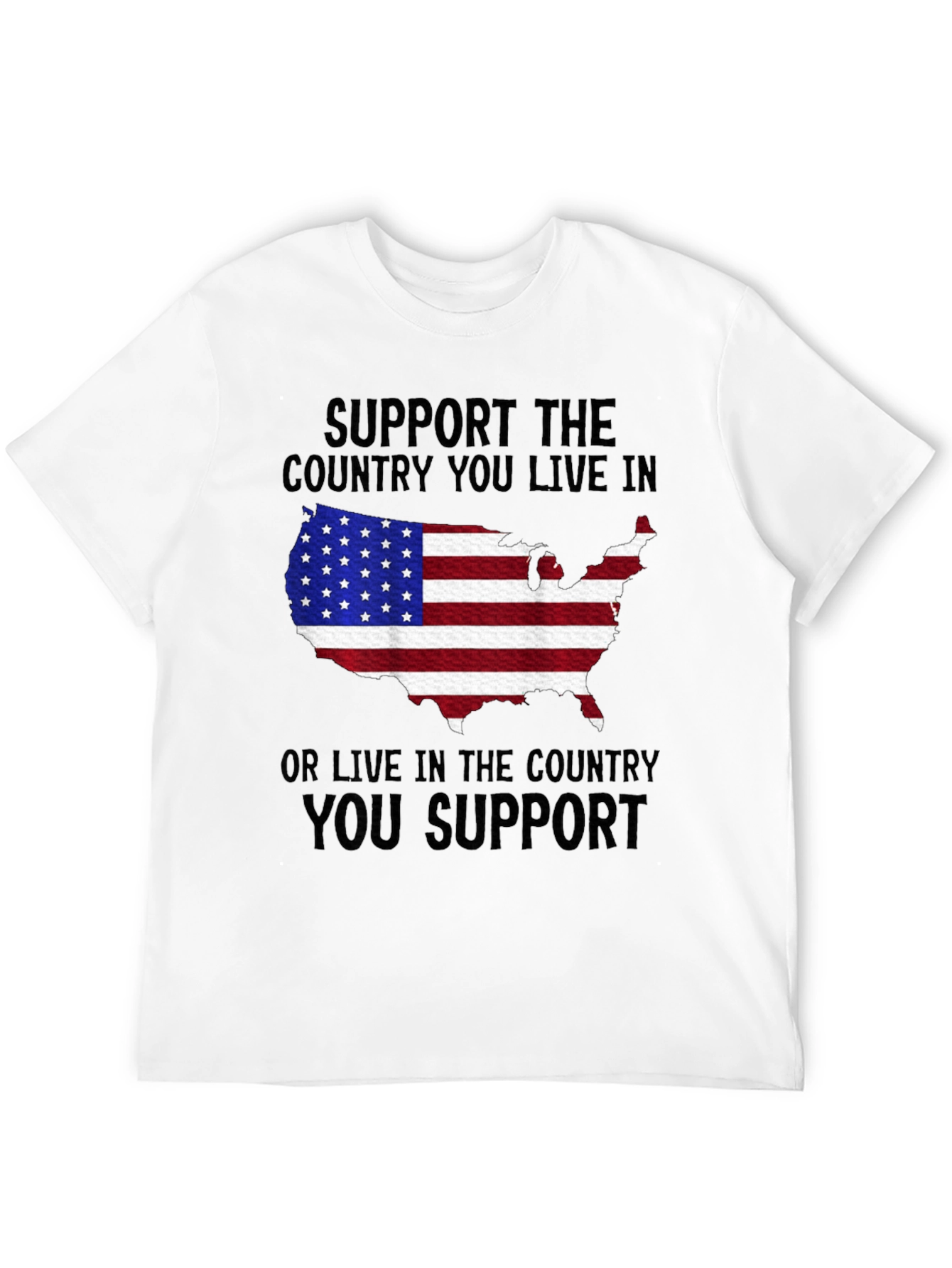 USA Support Patriotic T-Shirt