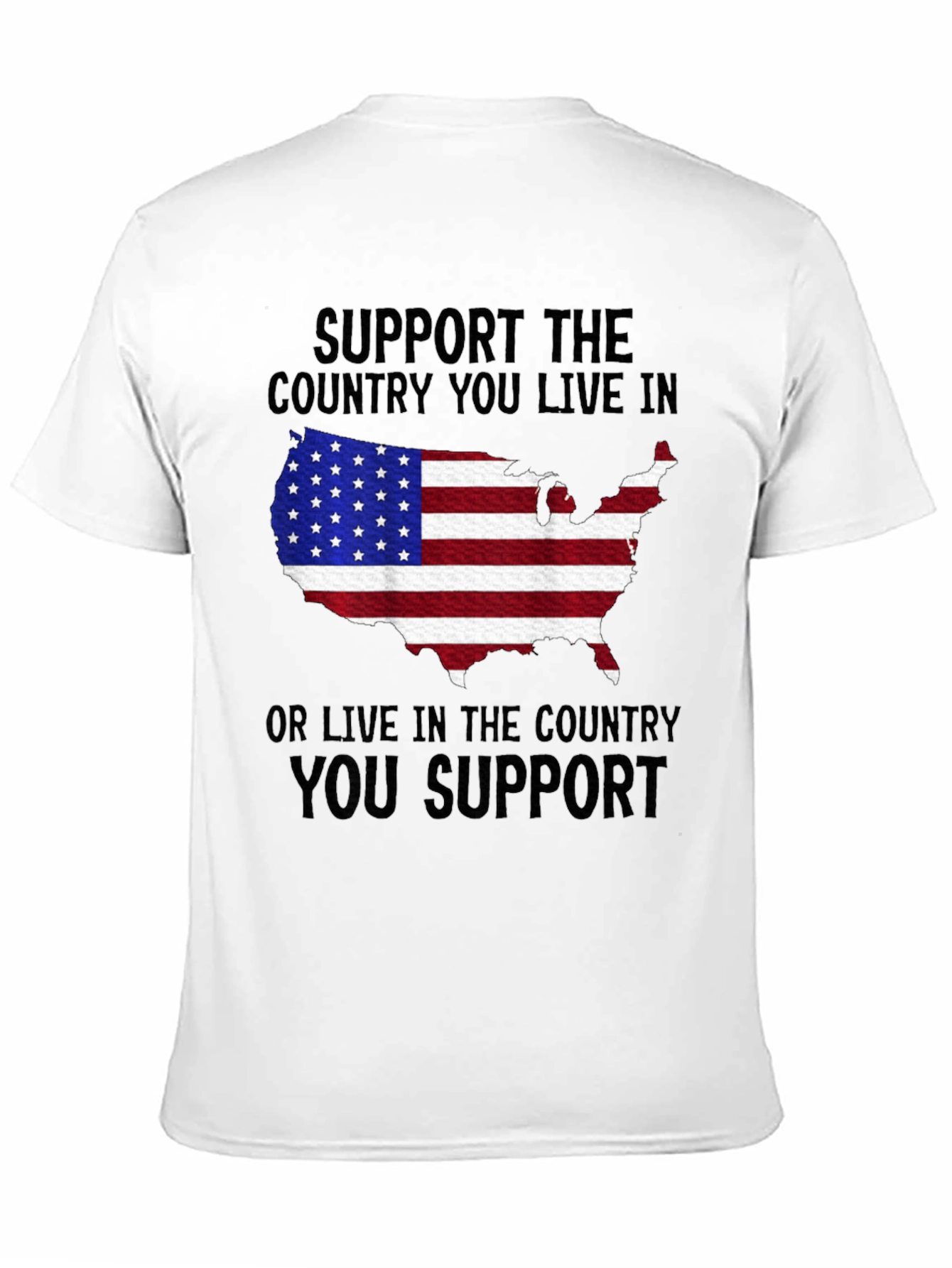 USA Support Patriotic T-Shirt