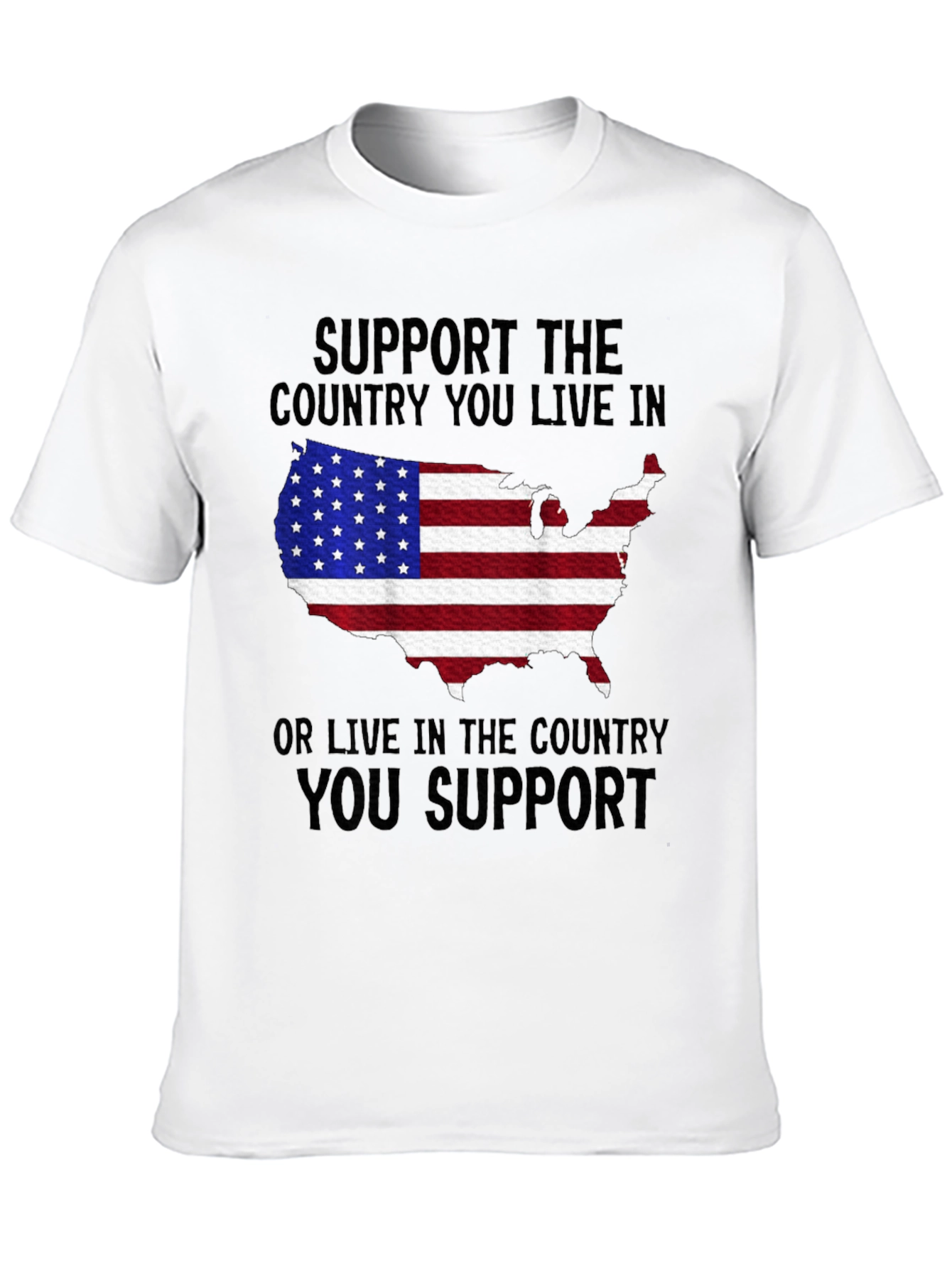 USA Support Patriotic T-Shirt