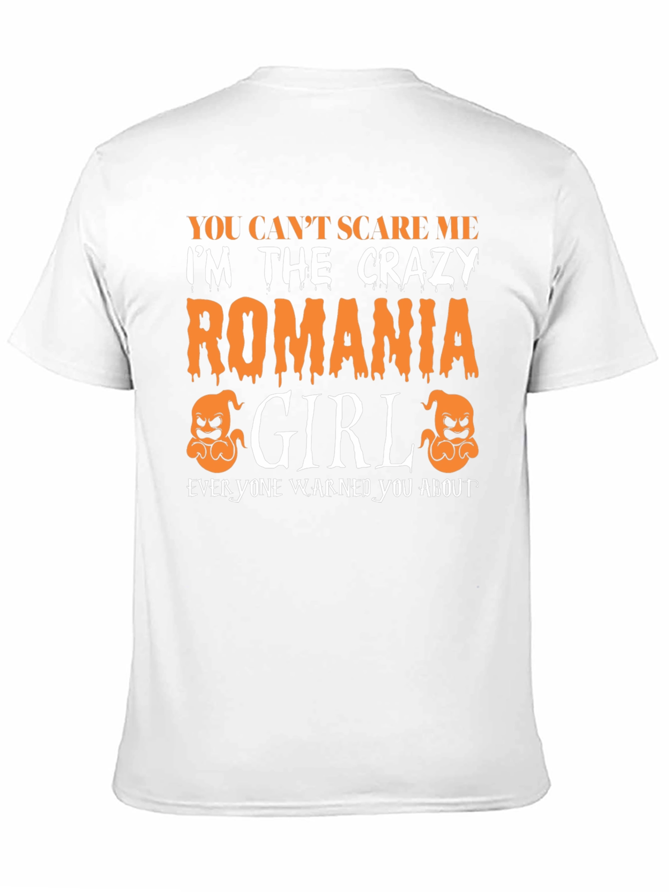Crazy Romania Girl Halloween T-Shirt