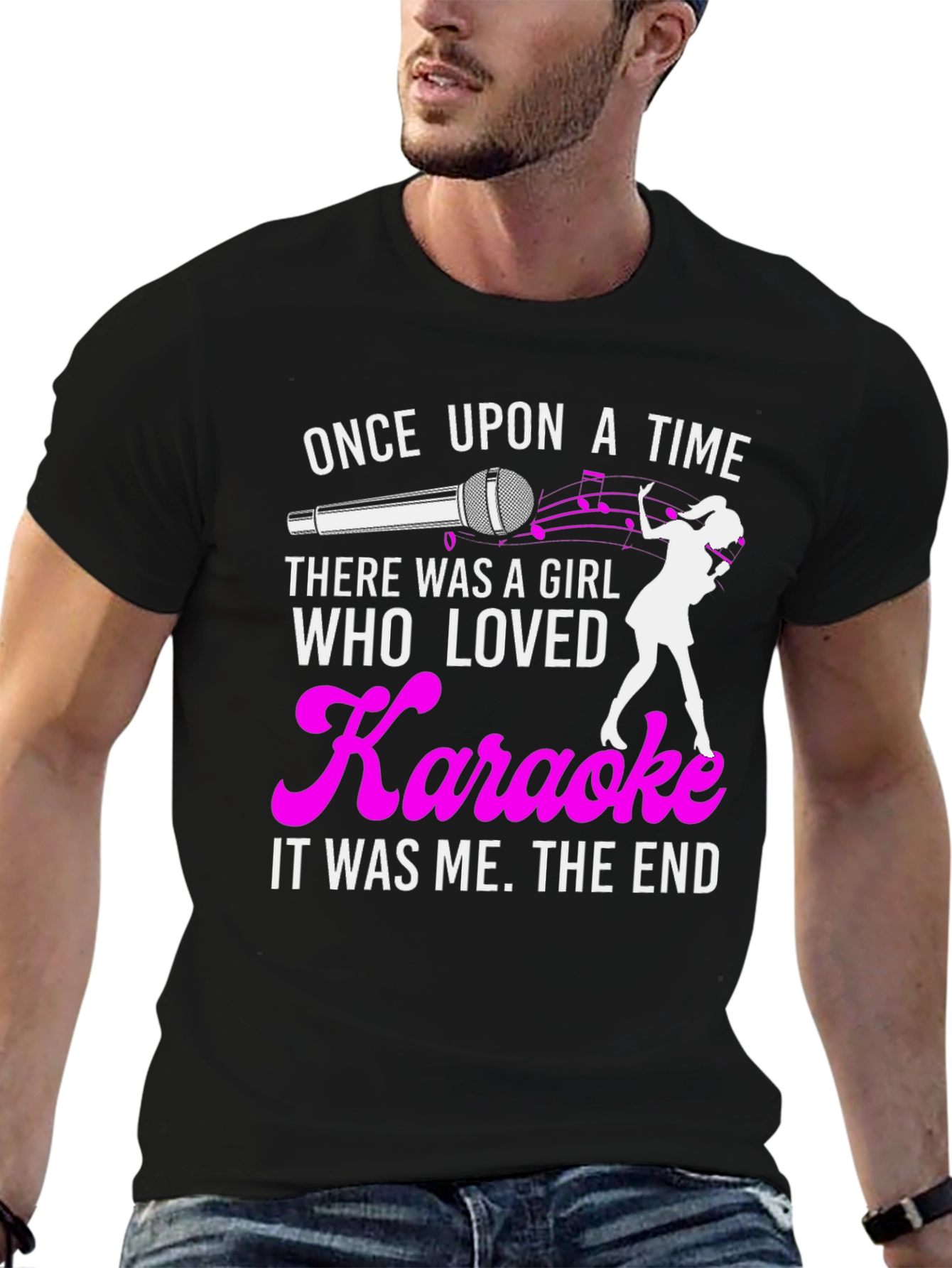 Karaoke Lover T-Shirt - Once Upon a Time