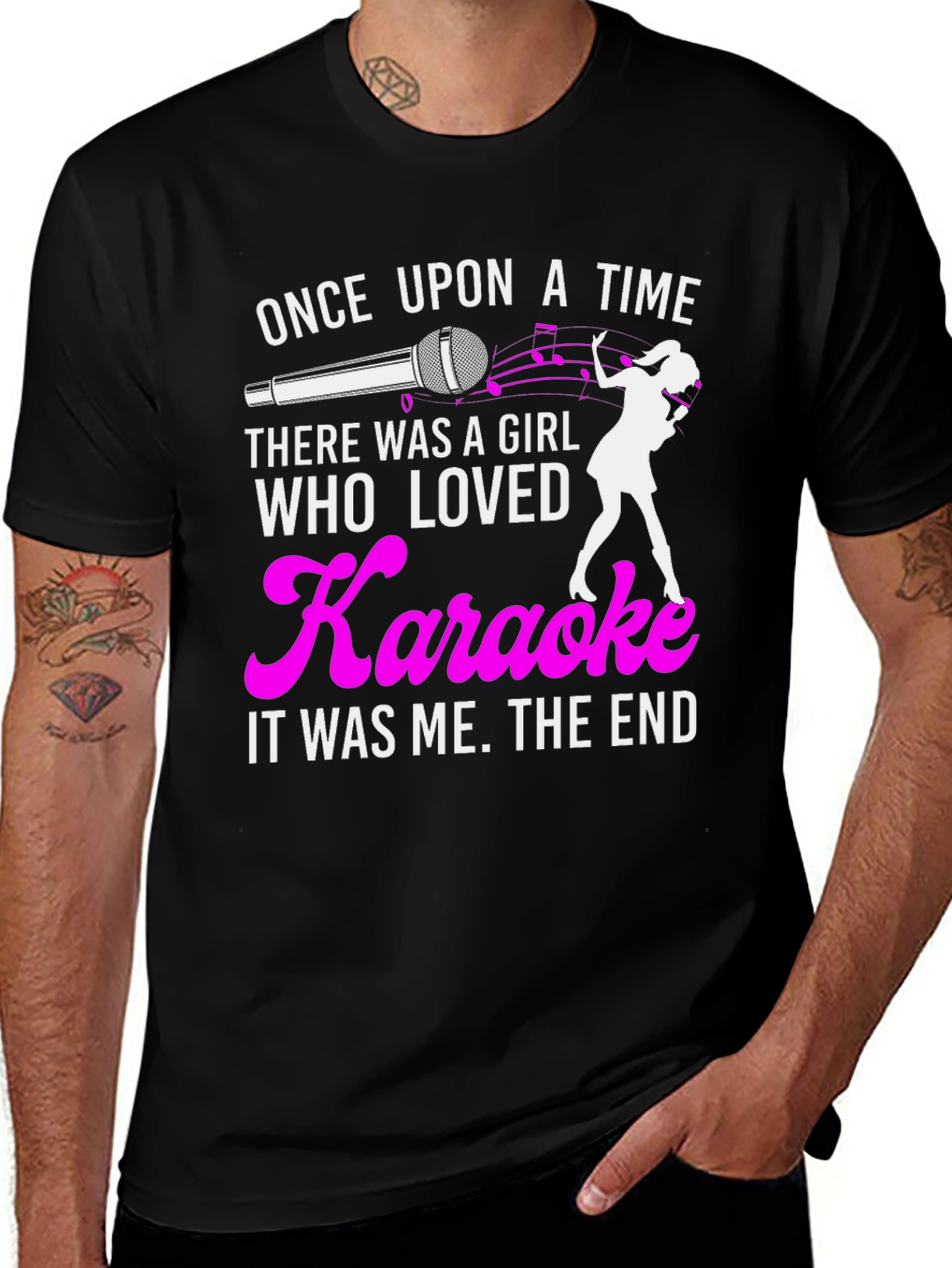 Karaoke Lover T-Shirt - Once Upon a Time