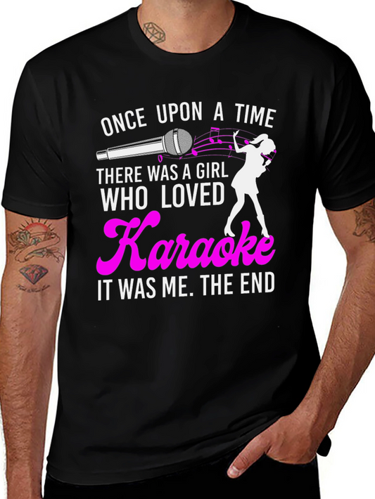 Karaoke Lover T-Shirt - Once Upon a Time