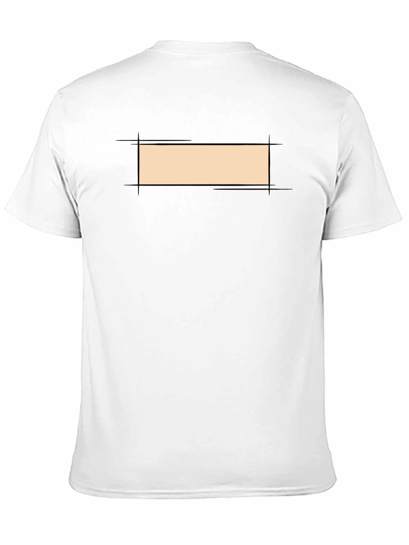 Mens Black Short Sleeve Crew Neck Tee