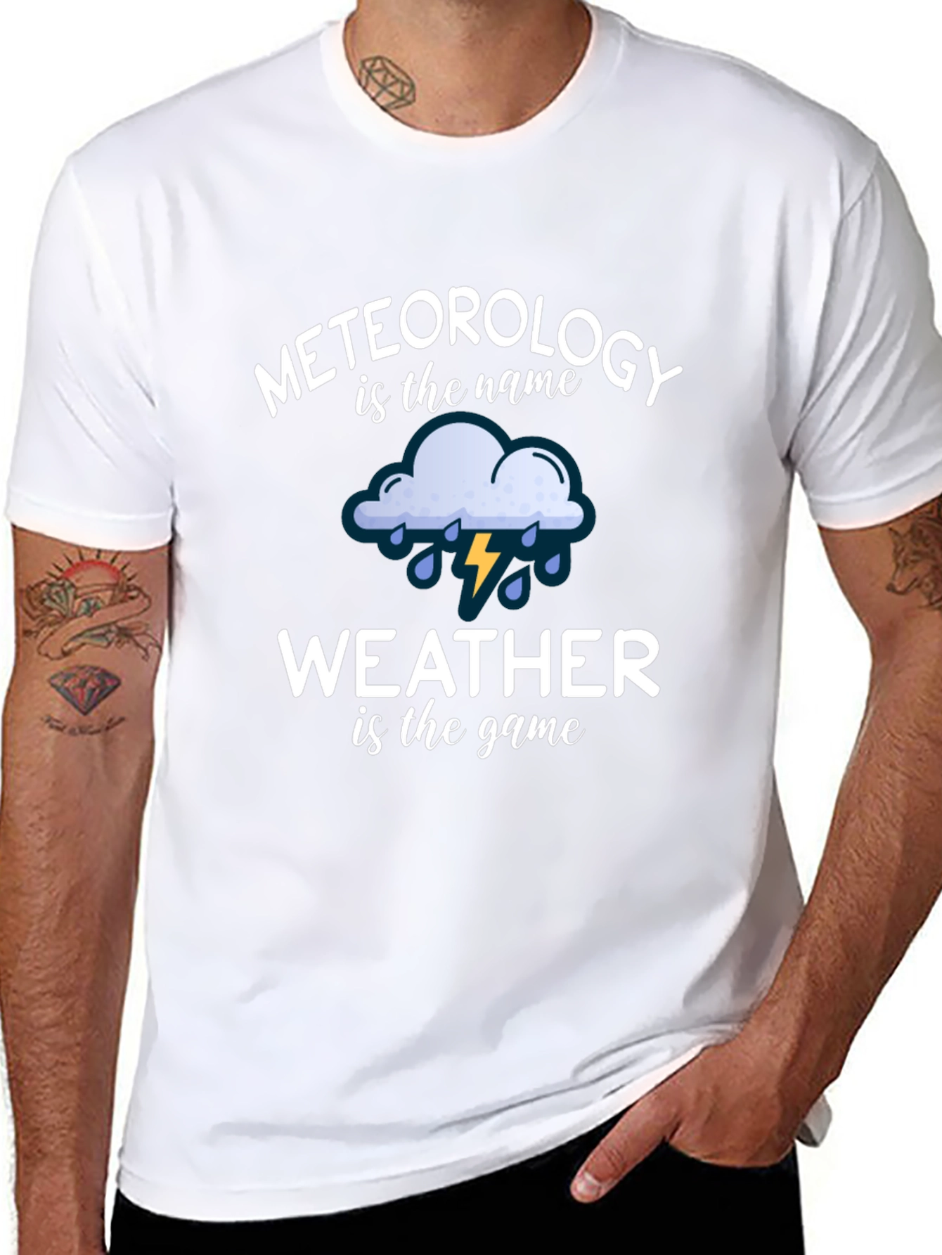 Meteorology Weather Graphic Novelty Tee